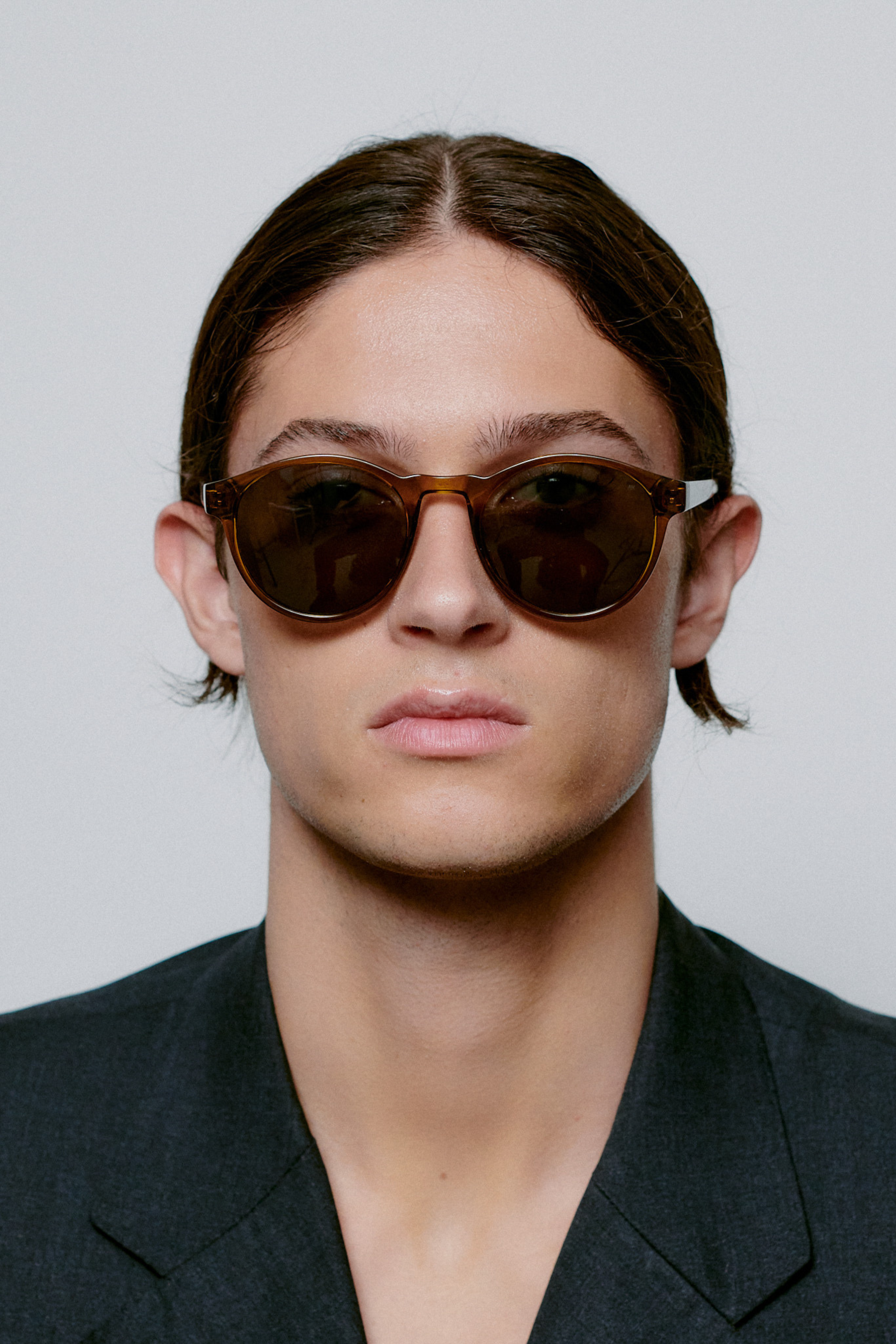 MARVIN SUNGLASSES - SMOKE TRANSPARENT