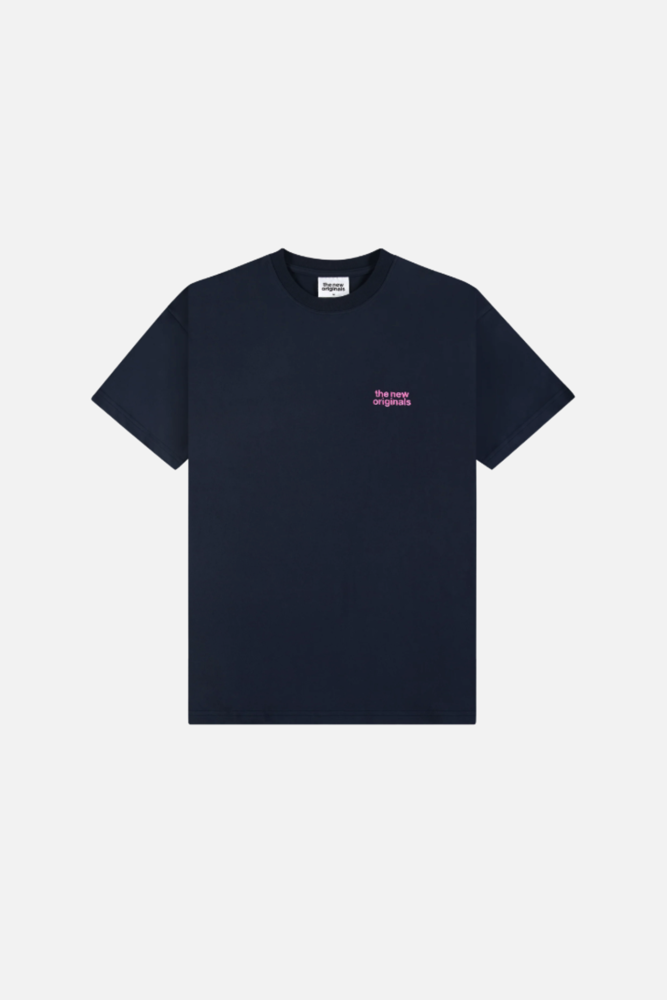 CATNA T-SHIRT - NAVY BLUE/PINK