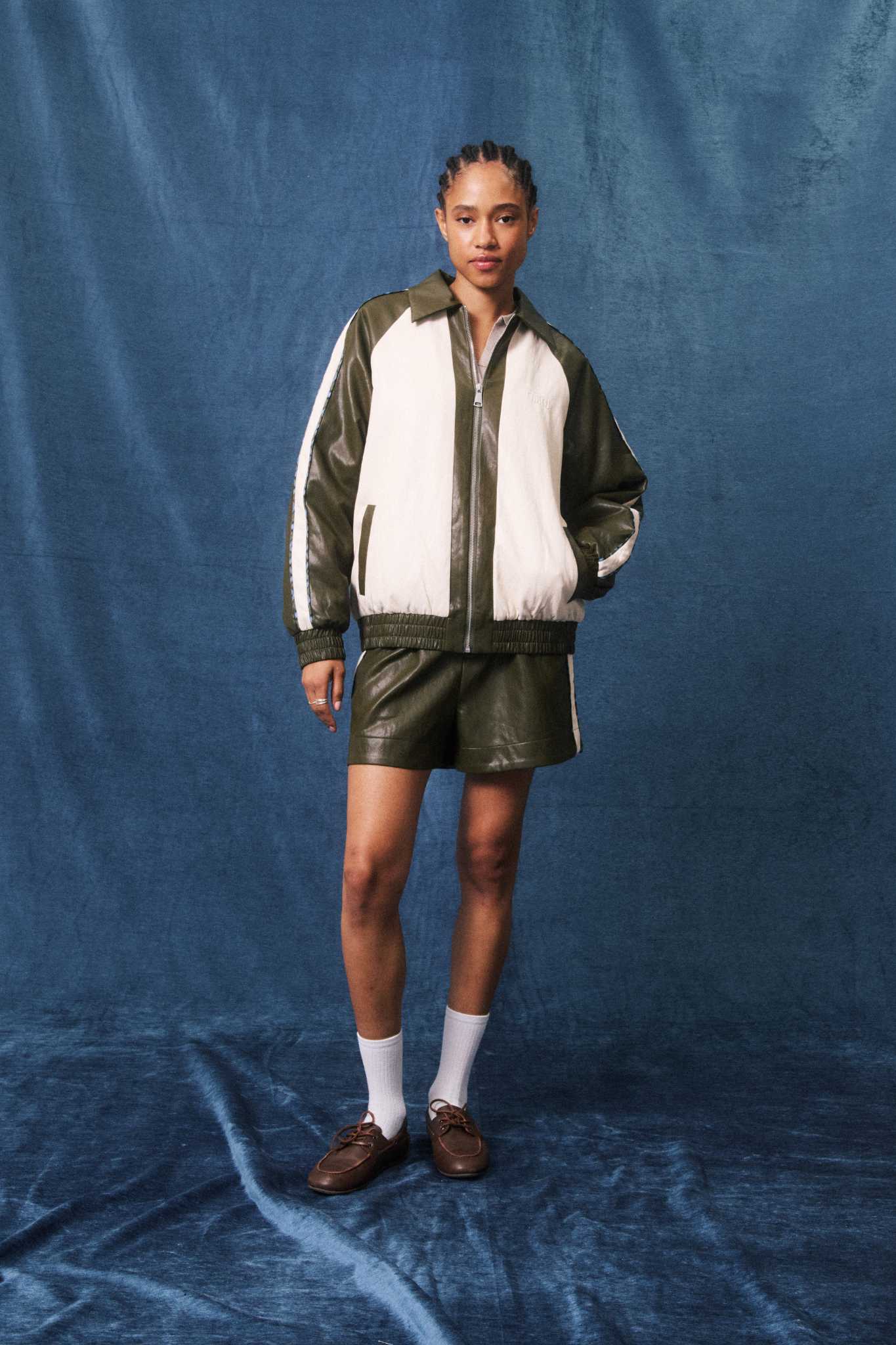 ALTHEA BOMBER JACKET - KAKI