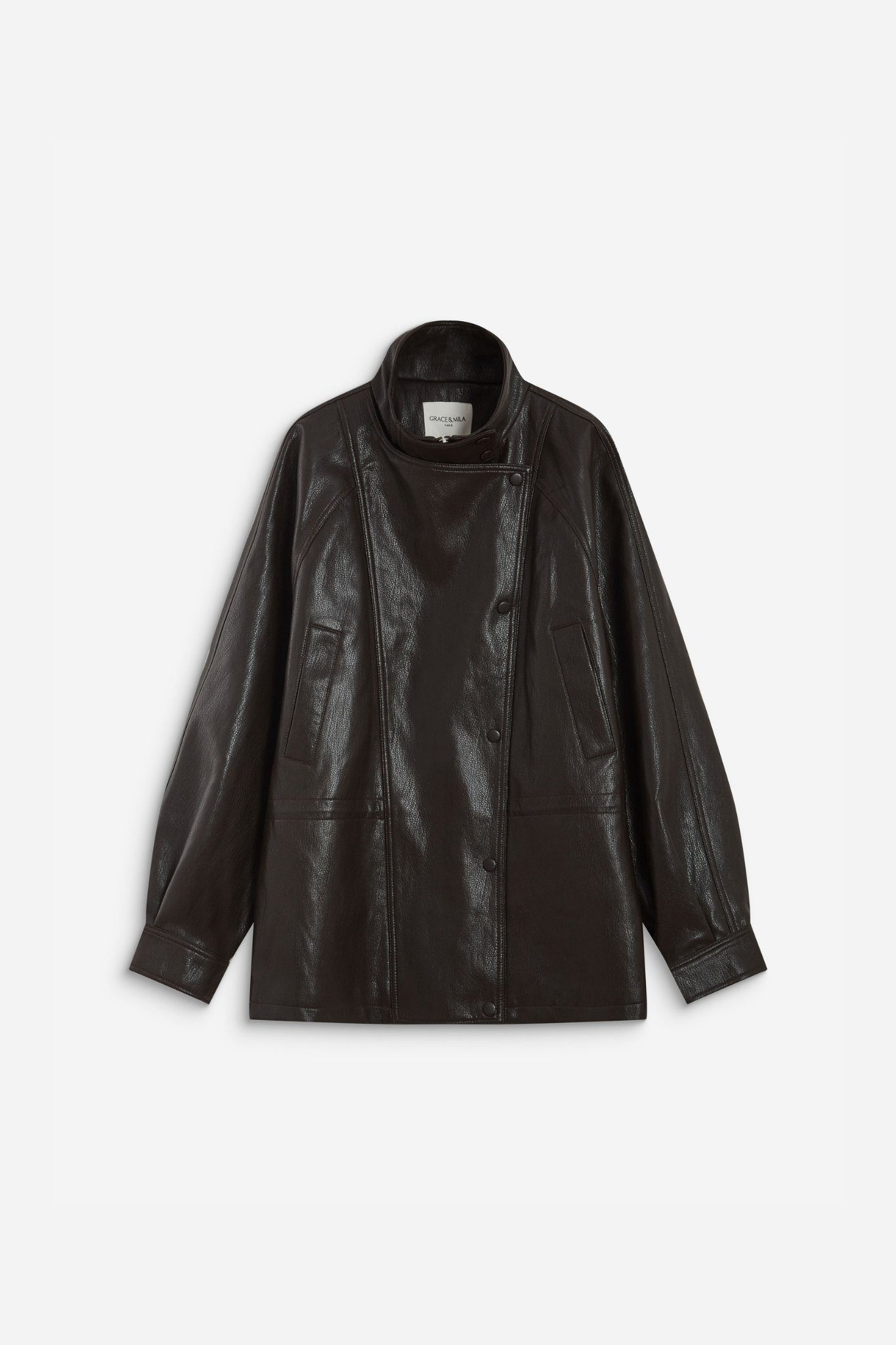 AUBURN VESTE - CHOCOLAT