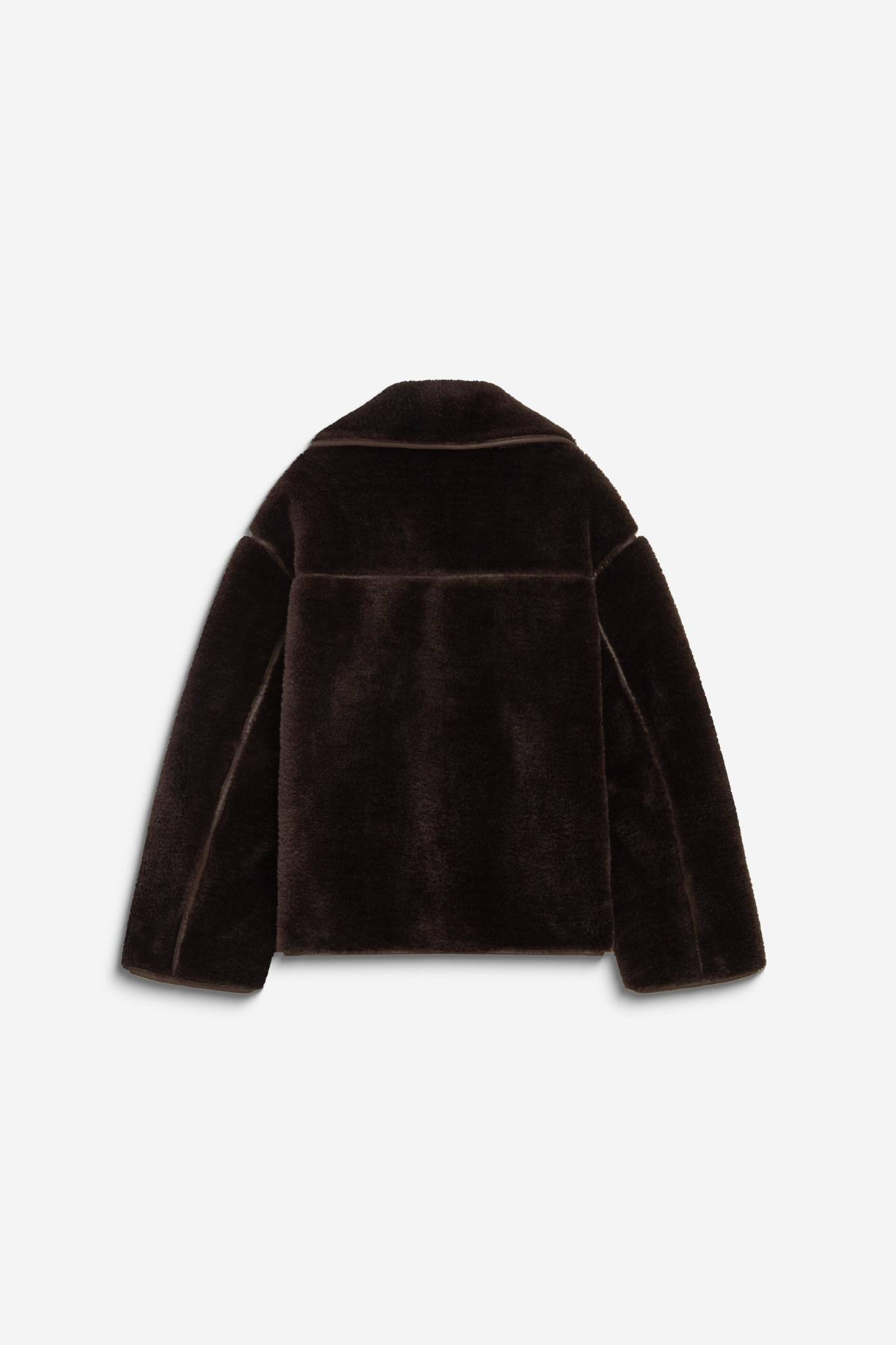 AMELIO COAT - CHOCOLAT