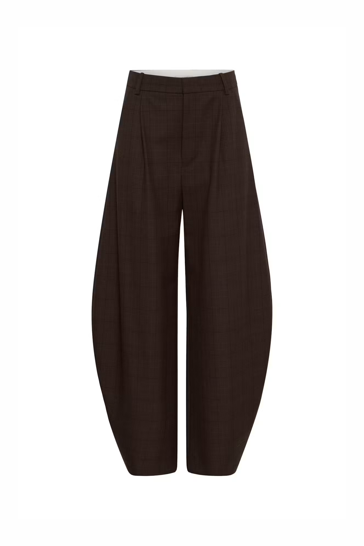 LAVANA HW PANTS - BROWN CHECK