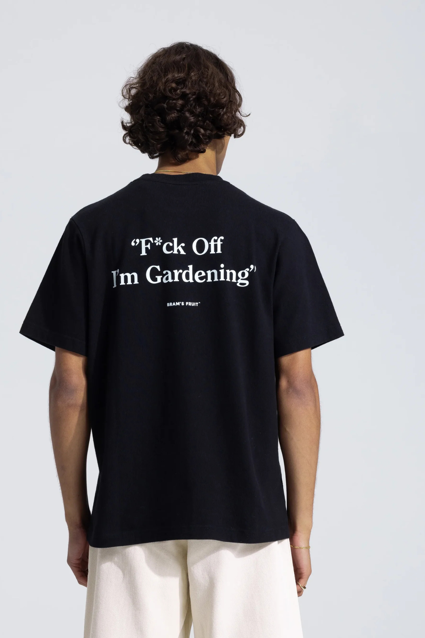 F*CK OFF I'M GARDENING T-SHIRT - BLACK