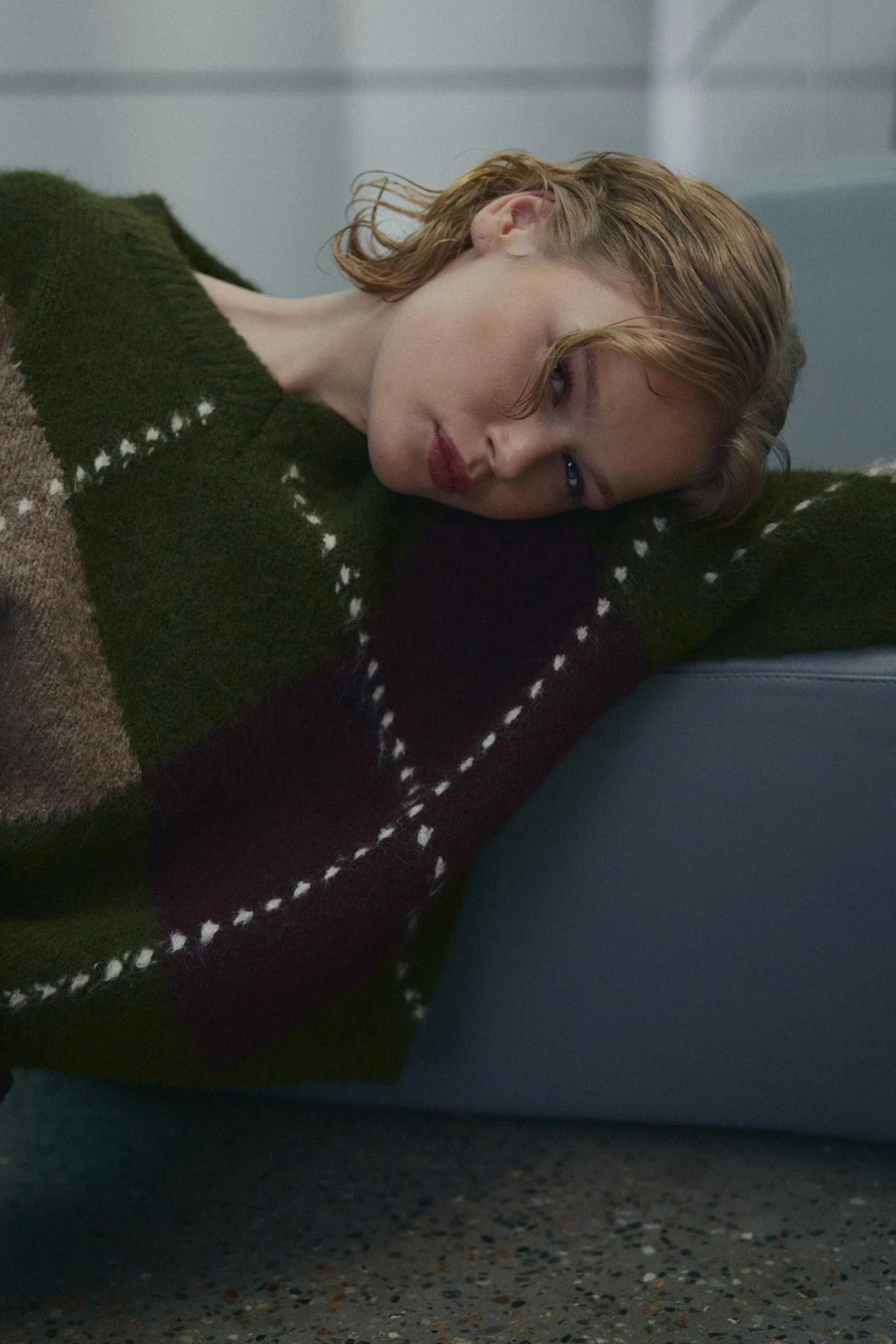LAI KNIT - AVOCADO GREEN MIX