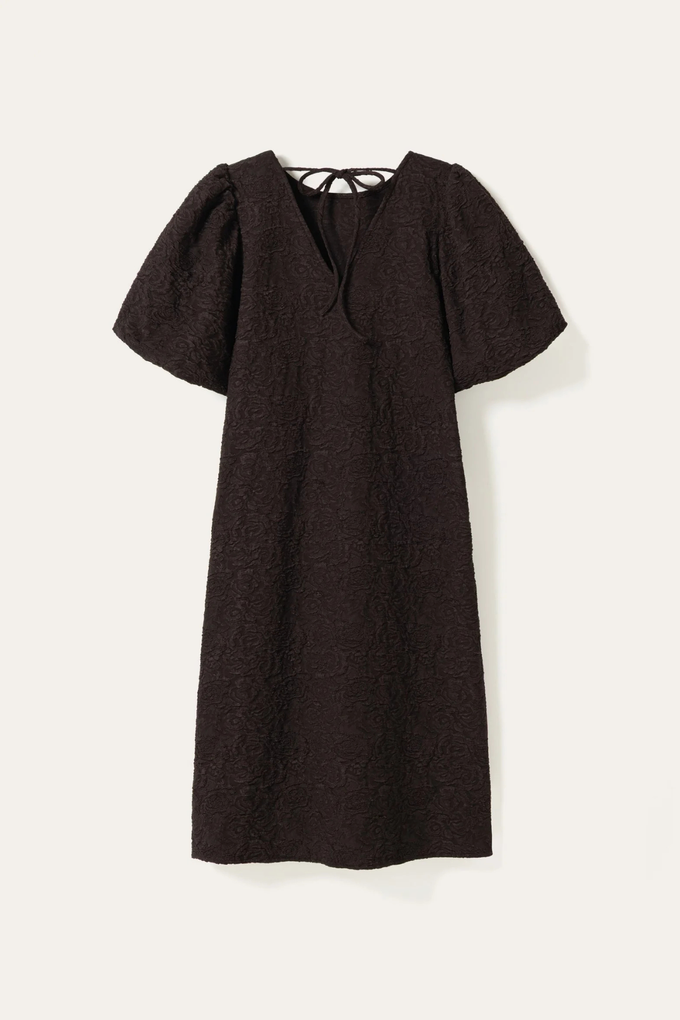 PASTIS LONG DRESS - CHOCOLATE