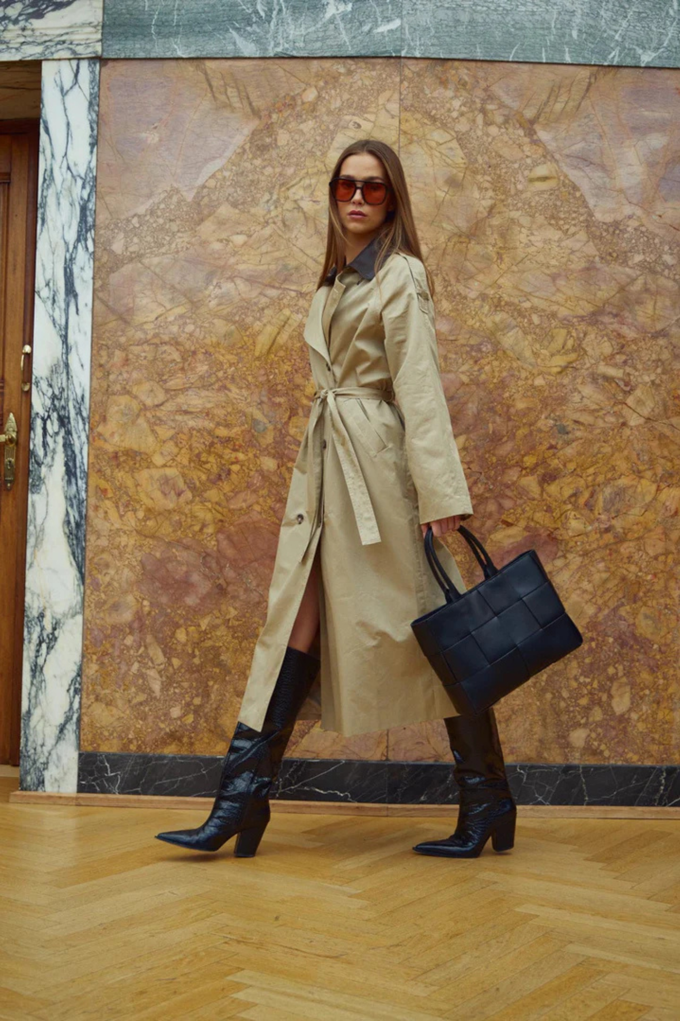 LEONE COAT - WARM SAND