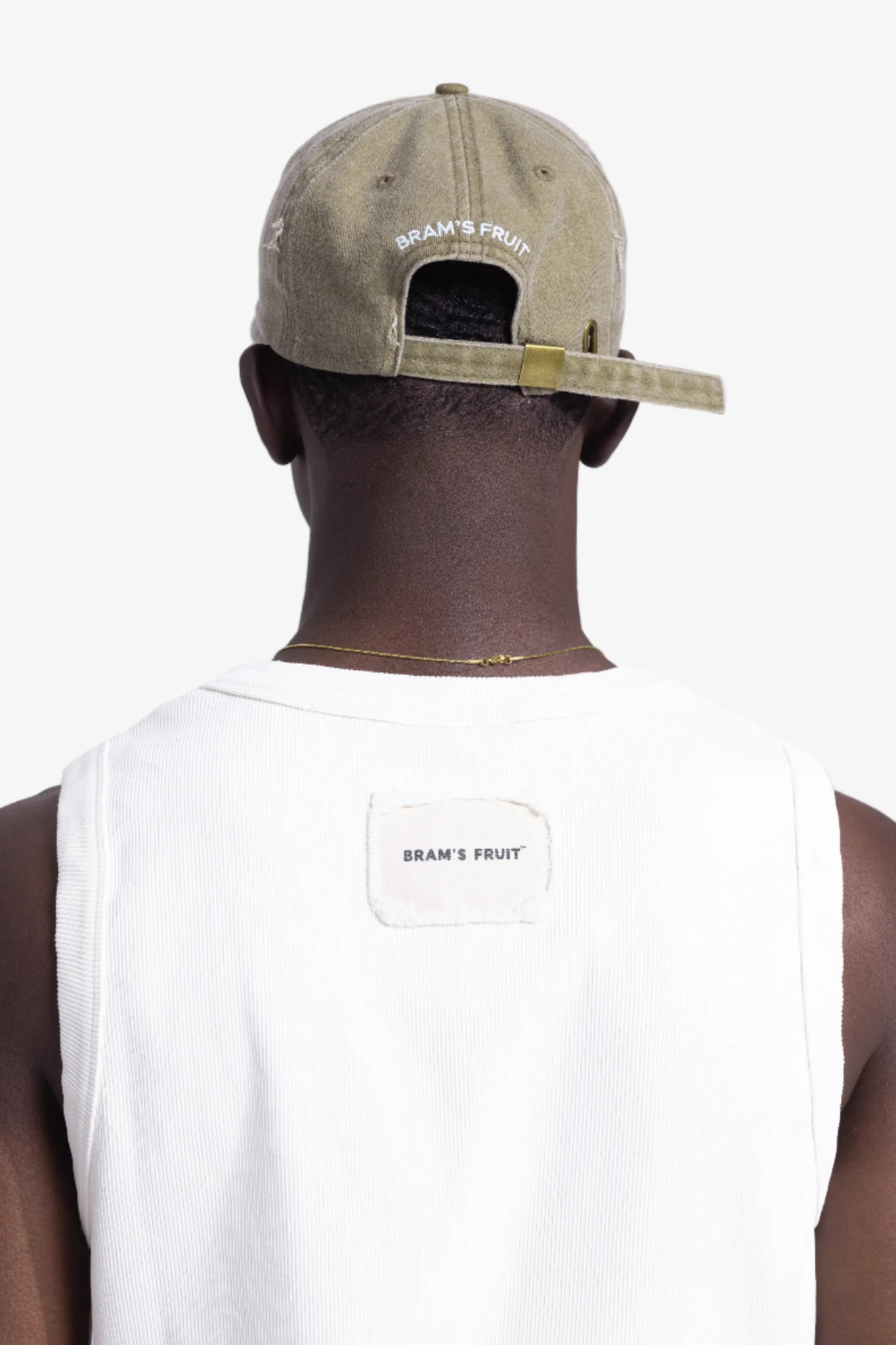 DISTRESSED F*CK OFF I'M GARDENING CAP - OLIVE GREEN