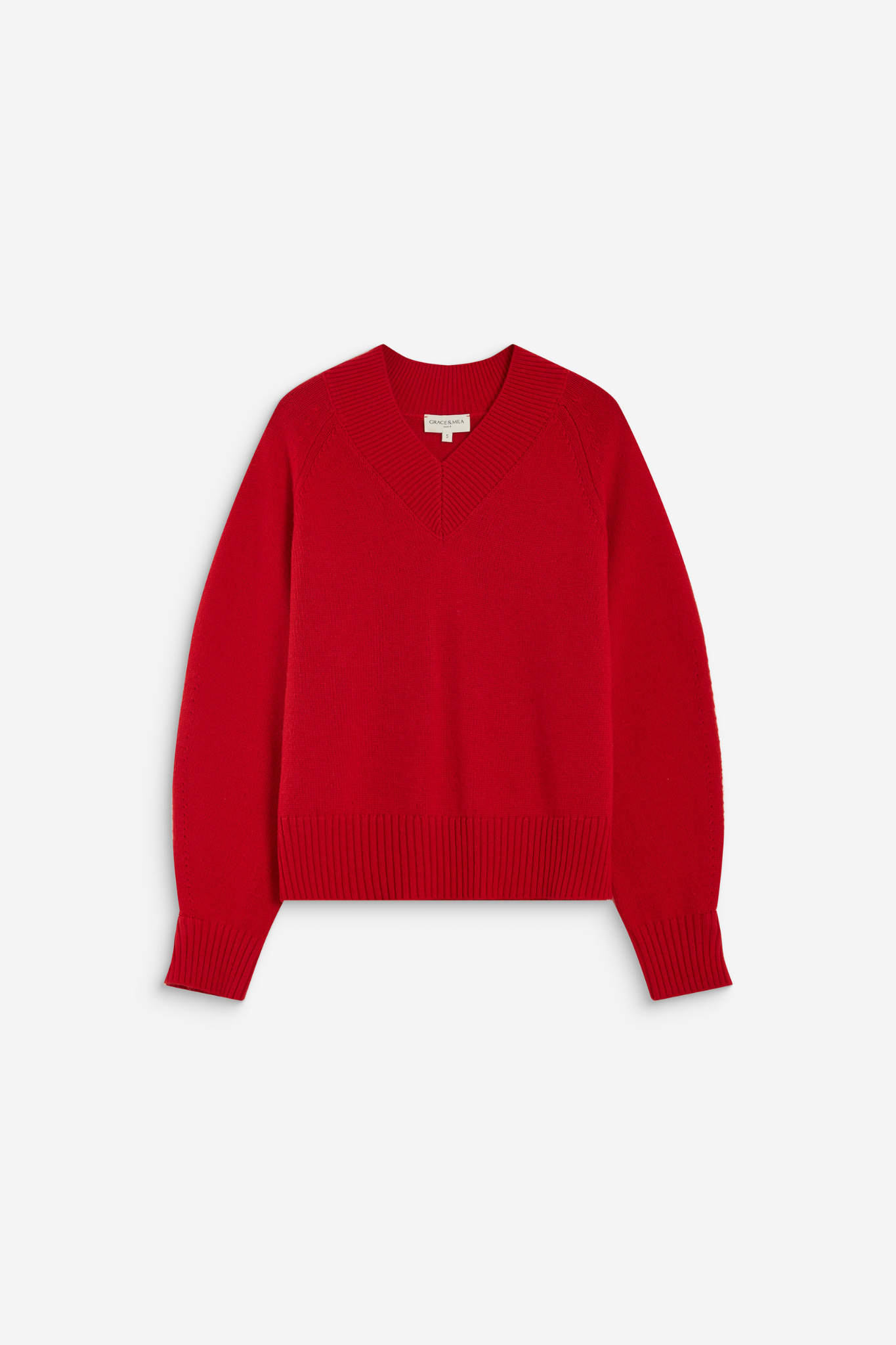 ALDEN PULLOVER - RED