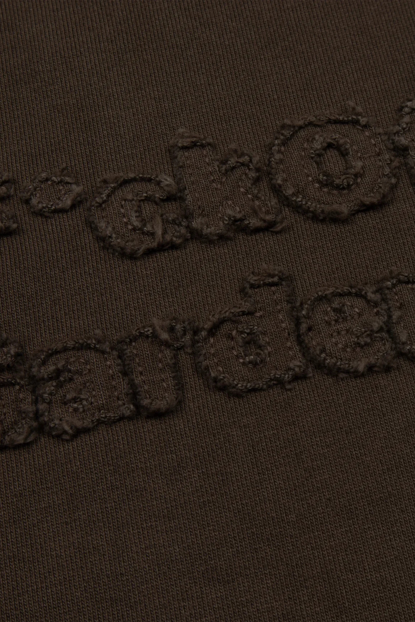 CUT & SEW "F*CK OFF I'M GARDENING" CREWNECK - WASHED CHARCOAL