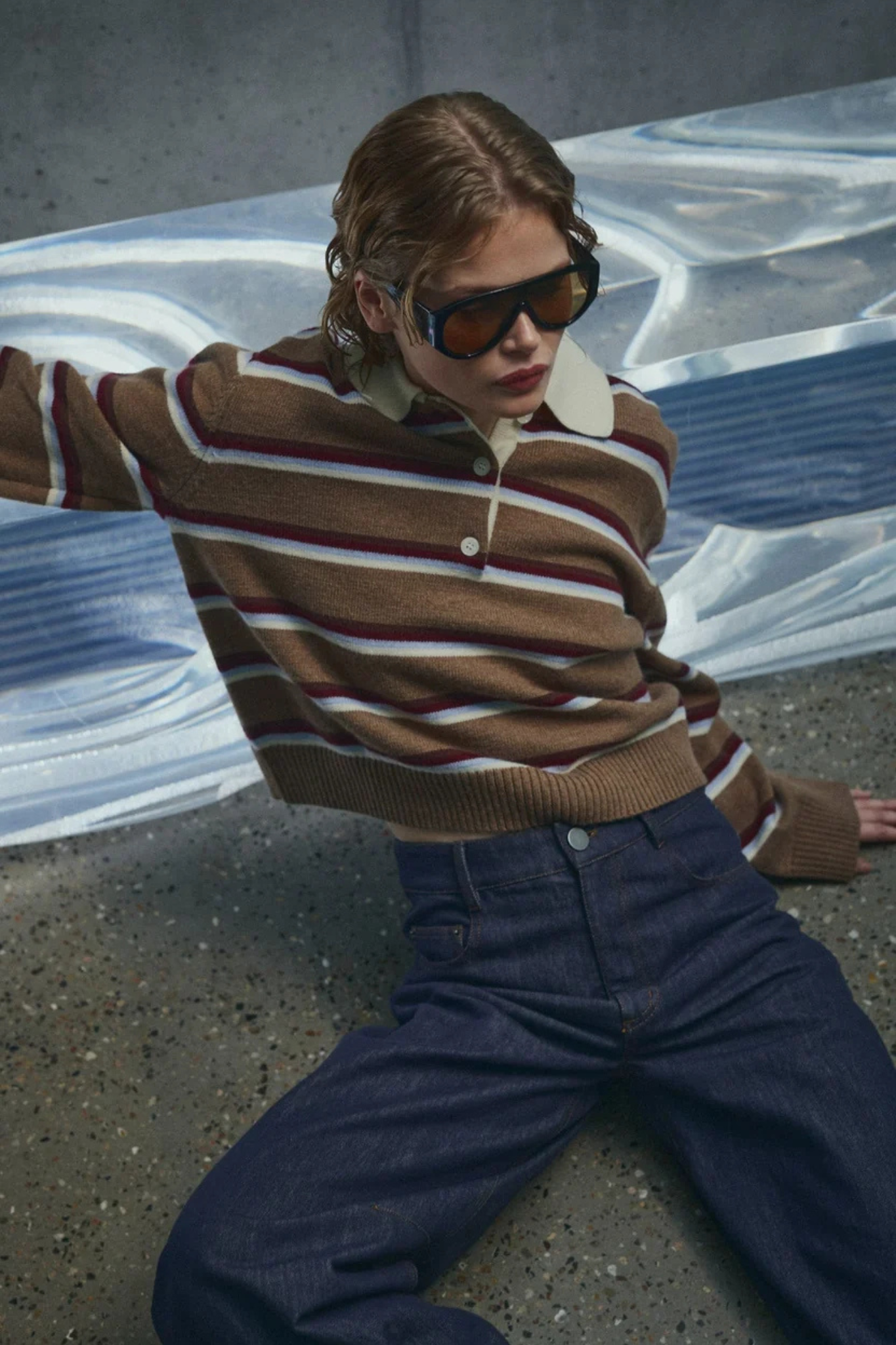 MERRYLL KNIT - DELISSA MULTI STRIPE
