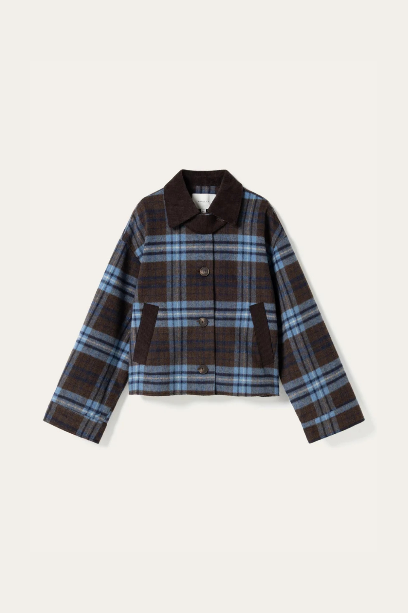 MAIYA JACKET - DALIYAH BLUE CHECK