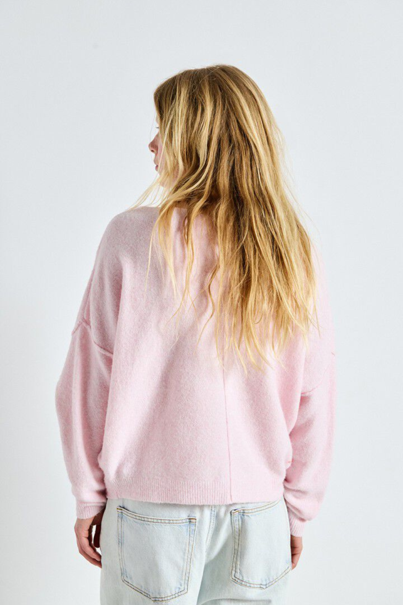 DAMSVILLE KNIT - SUGAR ALMOND MELANGE