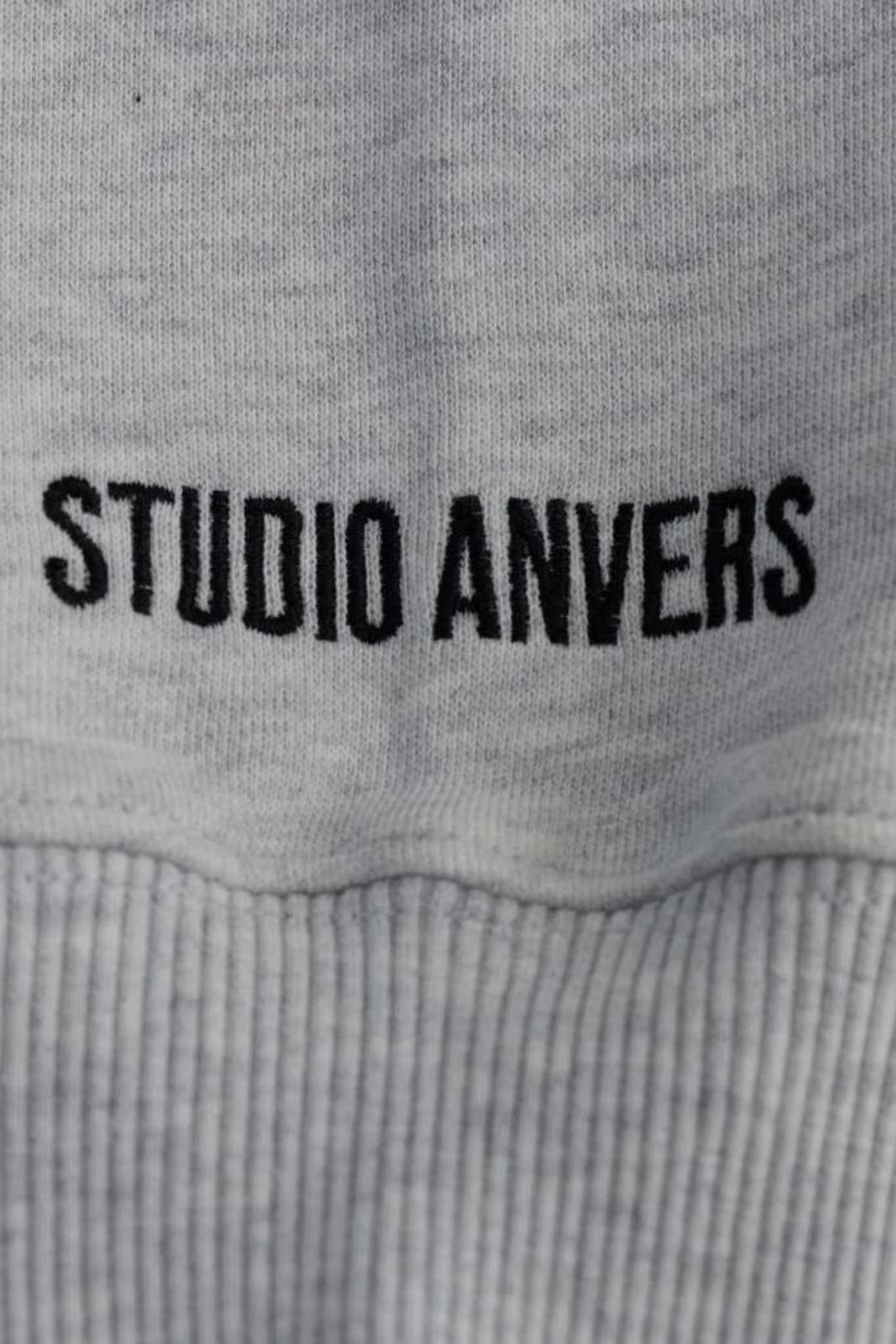 CHROME WAVES CREWNECK - GREY MOUSE