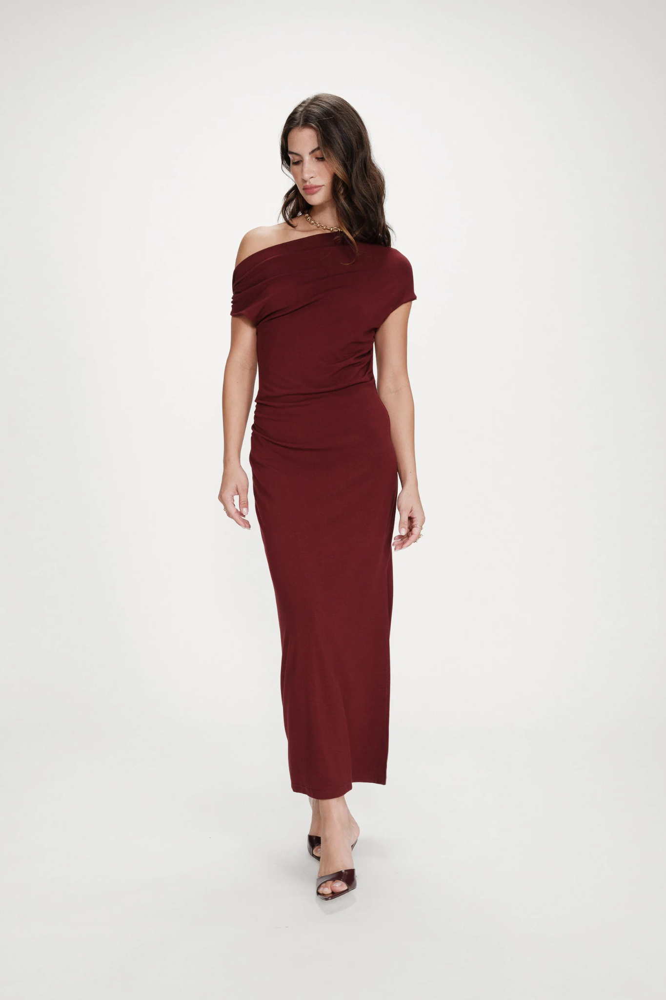 VANITY MAXI DRESS - CHERRY