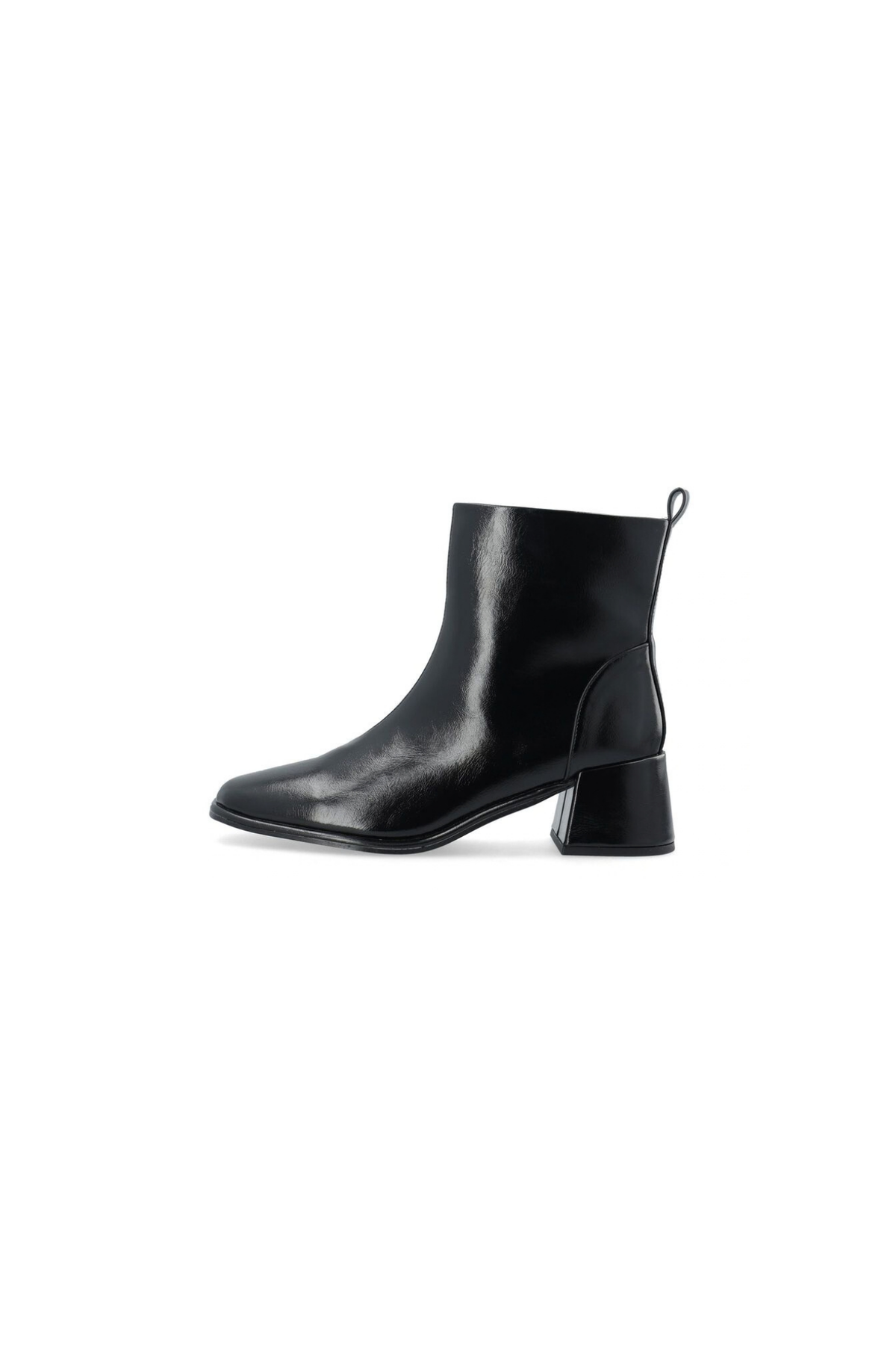 JOLANDA ANKLE ZIP BOOTS - BLACK PRATIA