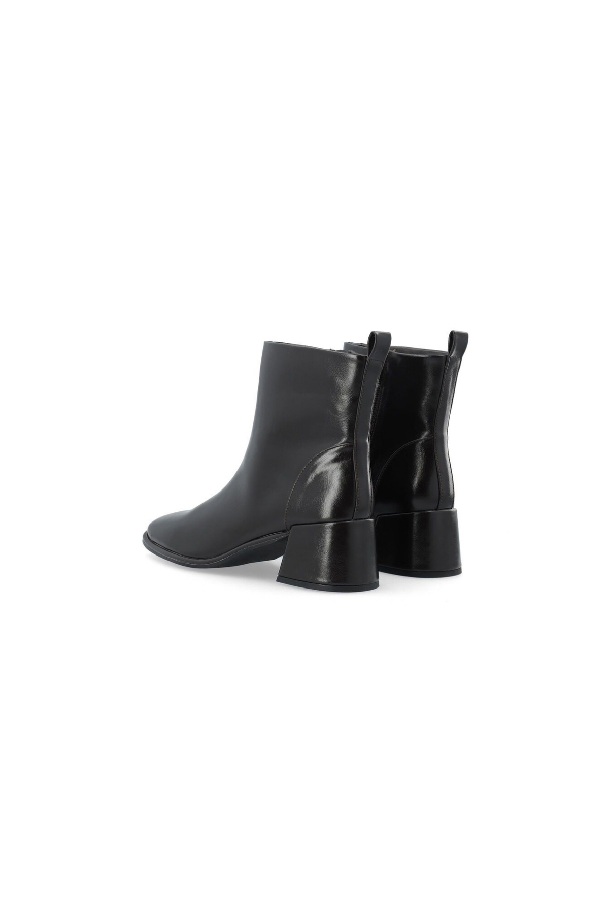 JOLANDA ANKLE ZIP BOOTS - BROWN PRATIA