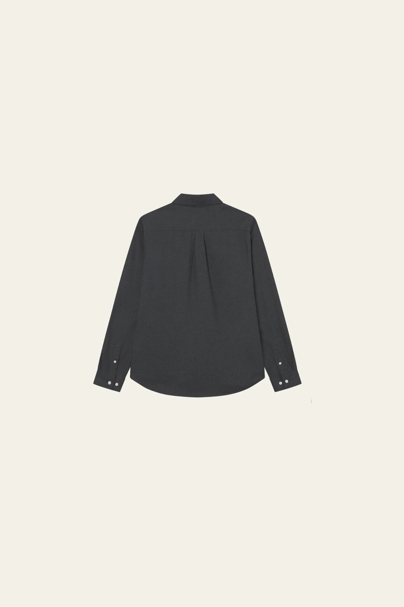 DESERT REG SHIRT - CHARCOAL MELANGE