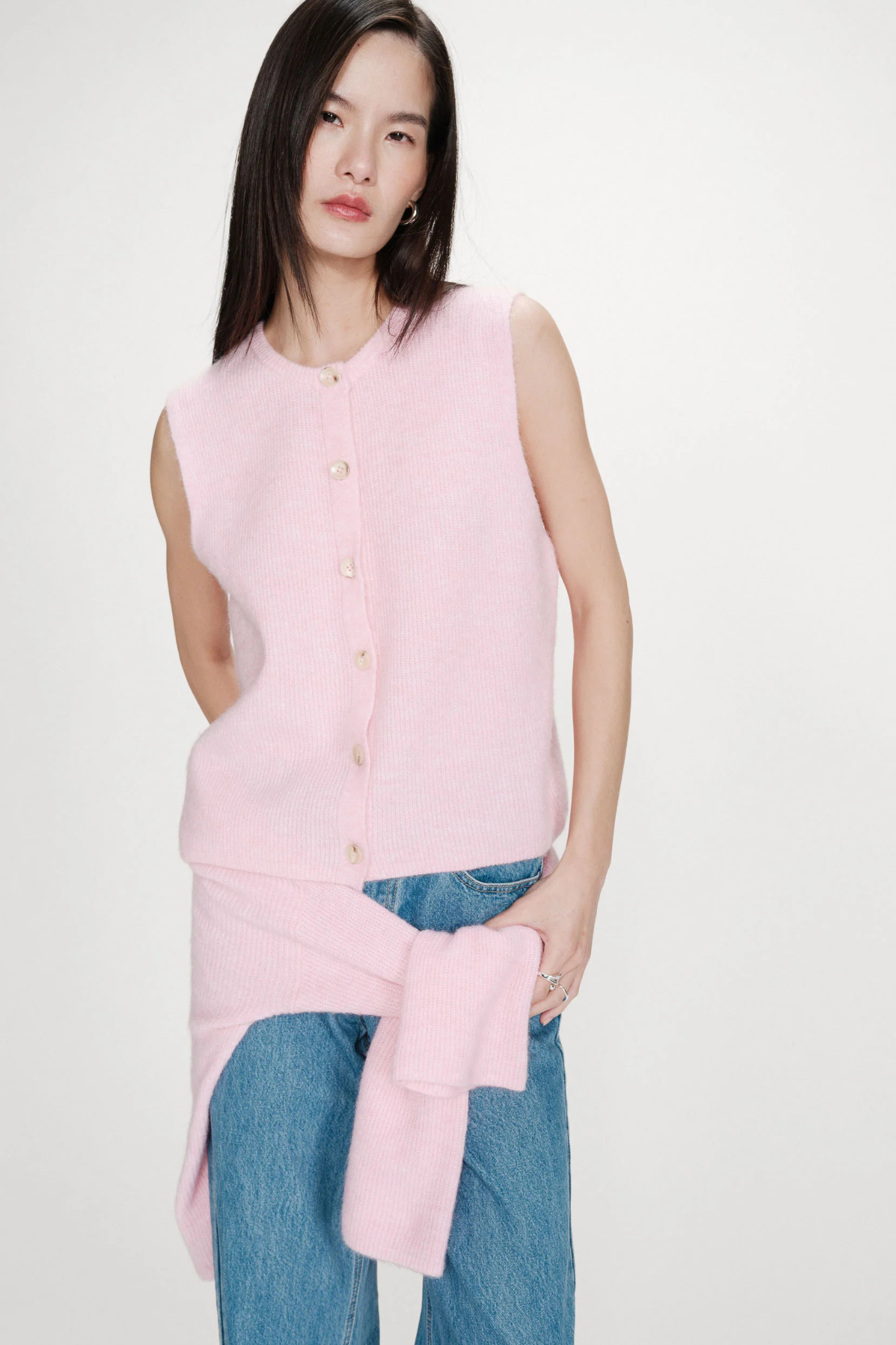 VOLLANDO CARDIGAN - ROSE