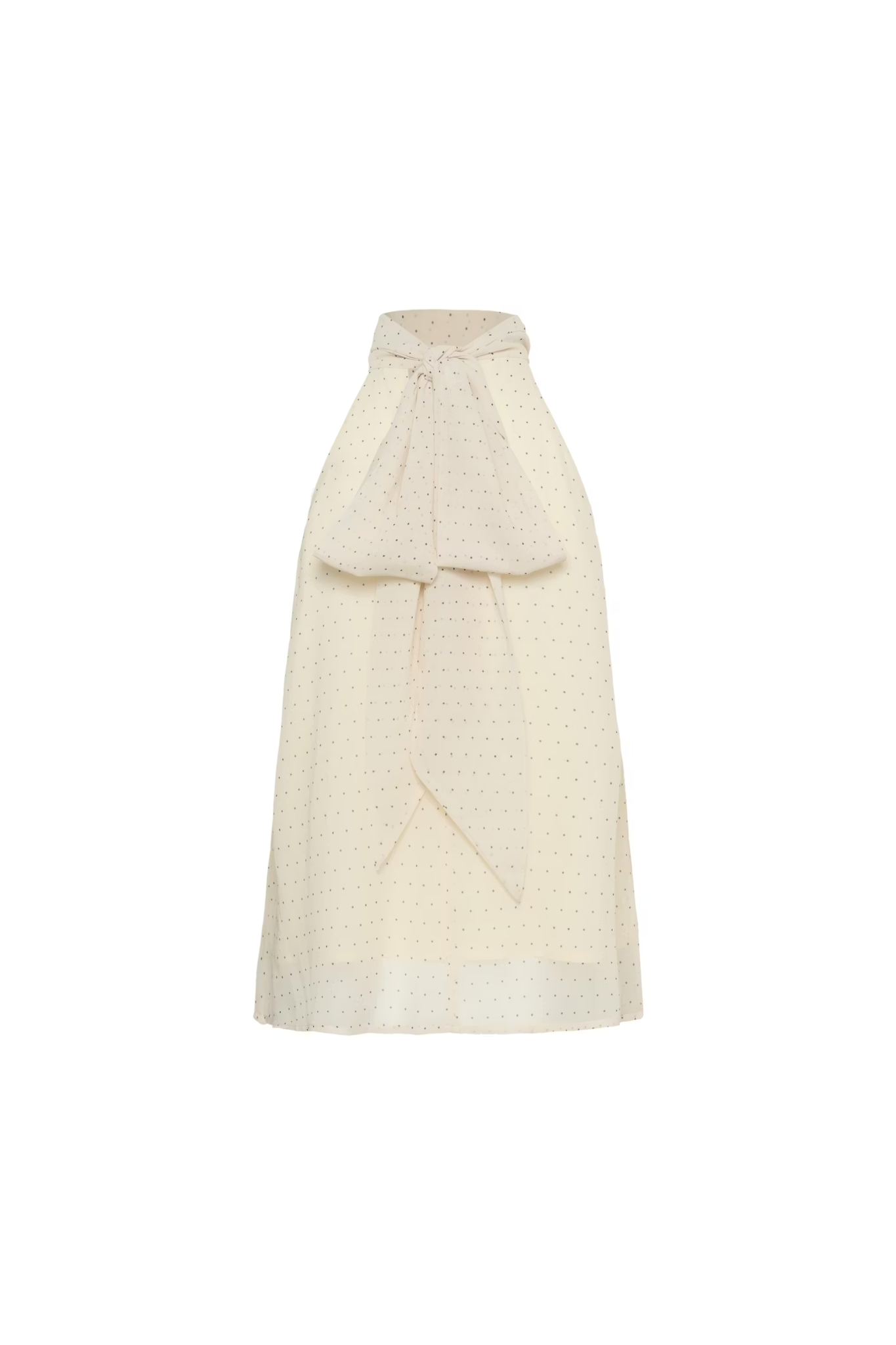 DORAH P BLOUSE - BIRCH DOT/WHITE