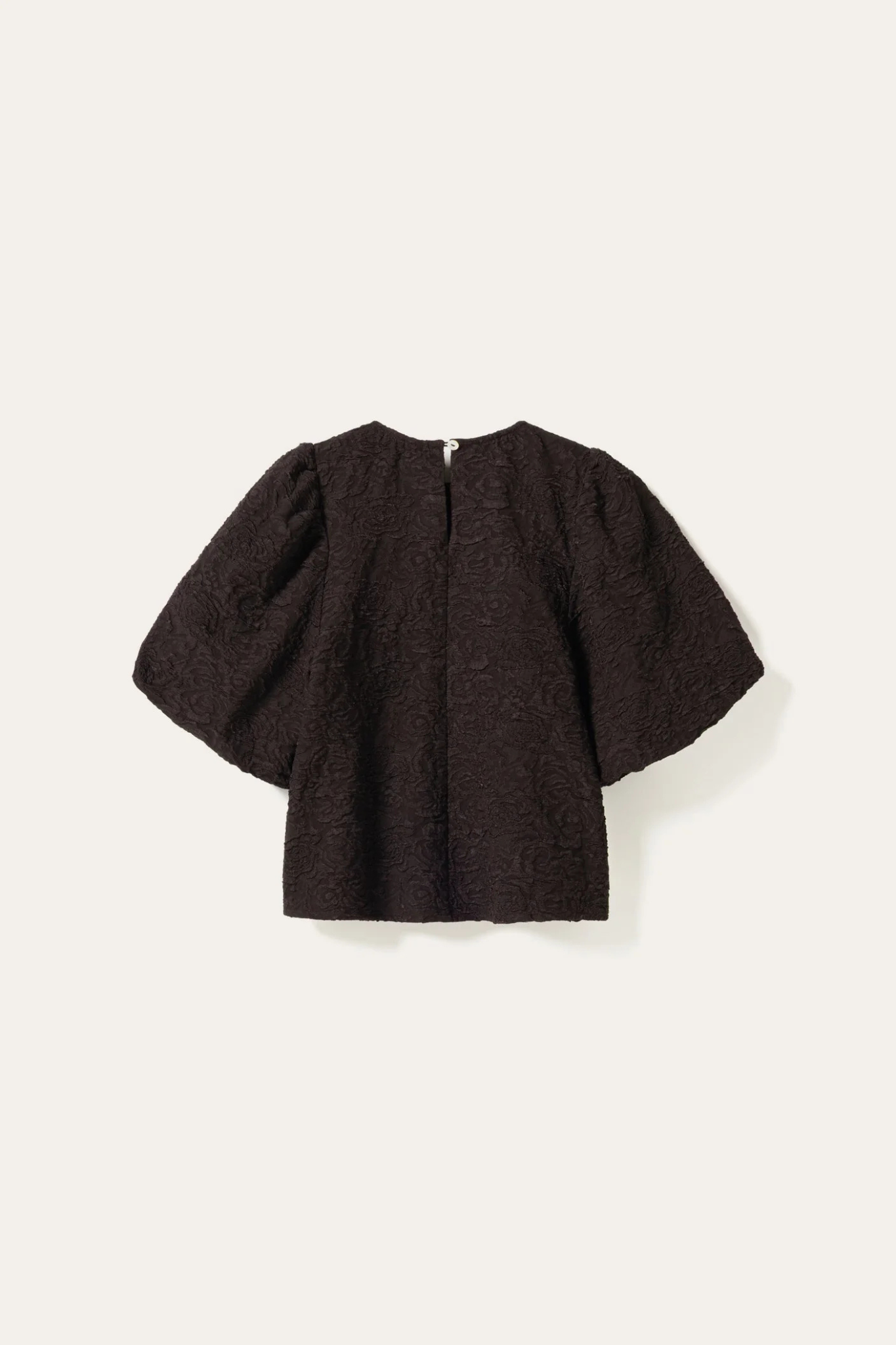 SHELLY BLOUSE - CHOCOLATE