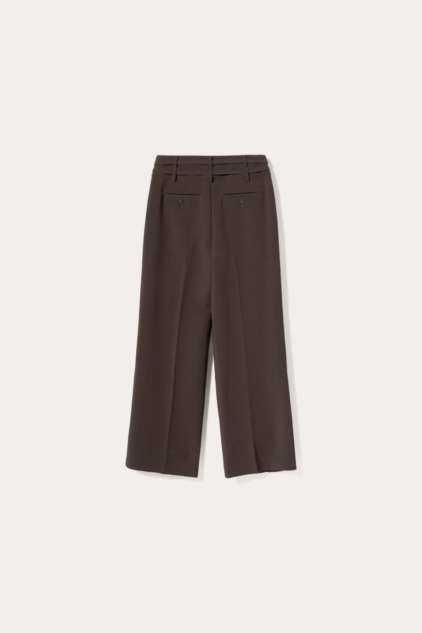 DARRYL HW PANTS - CHOCOLATE