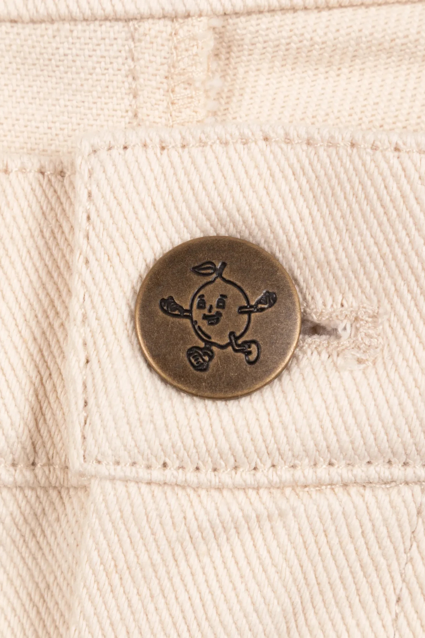 TWILL TROUSERS - BEIGE