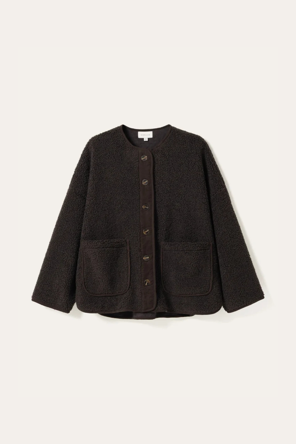 MALAIKA JACKET - DARK WOOD