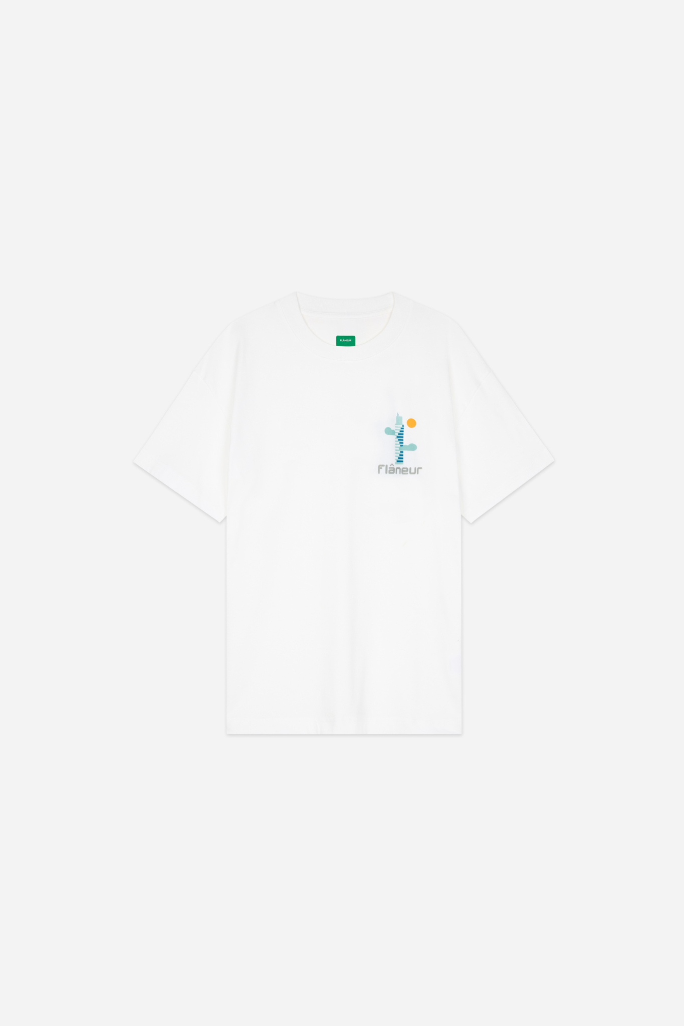 FESTIVAL MAP T-SHIRT - WHITE