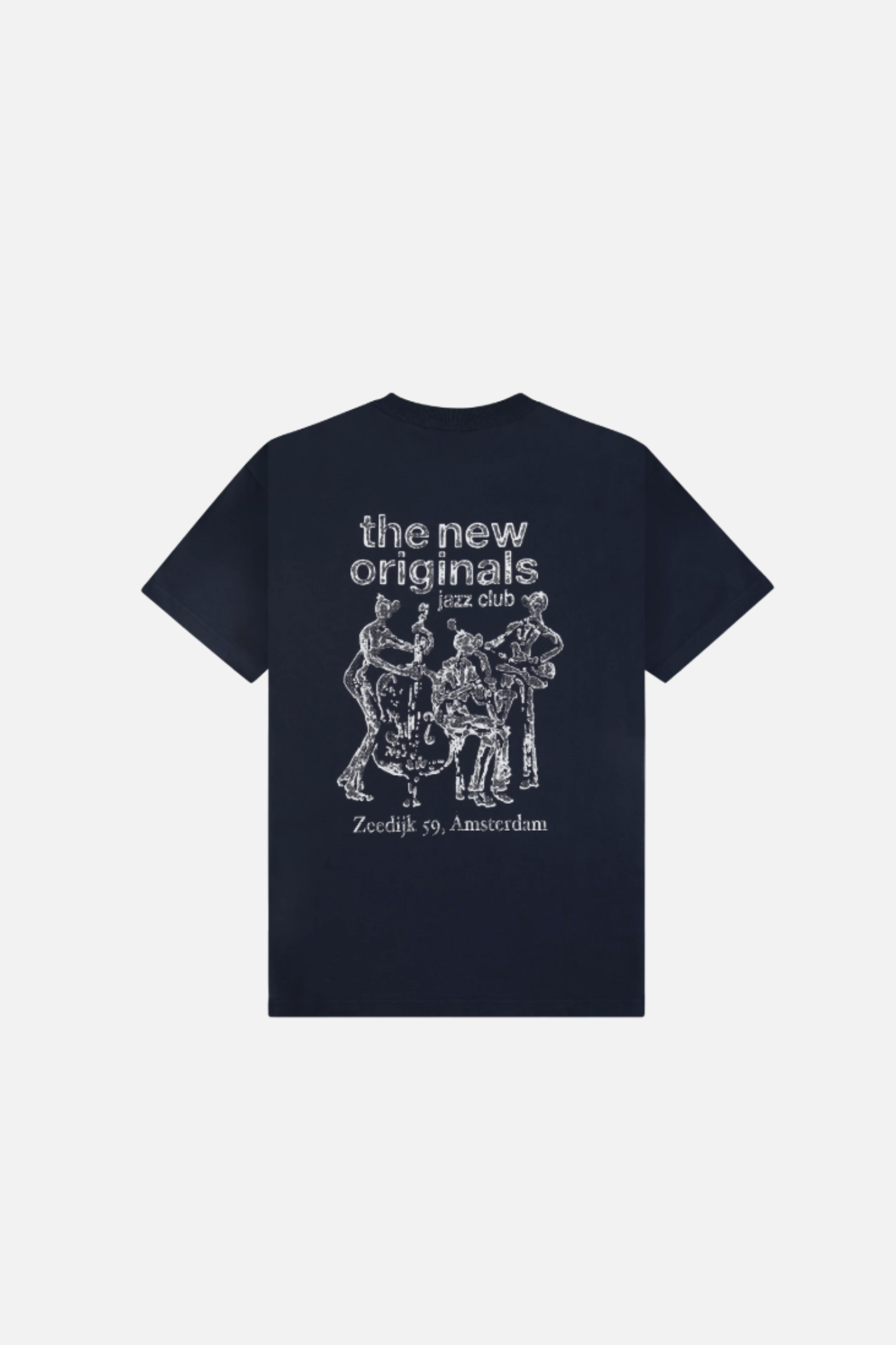 JAZZ CLUB T-SHIRT - NAVY BLUE