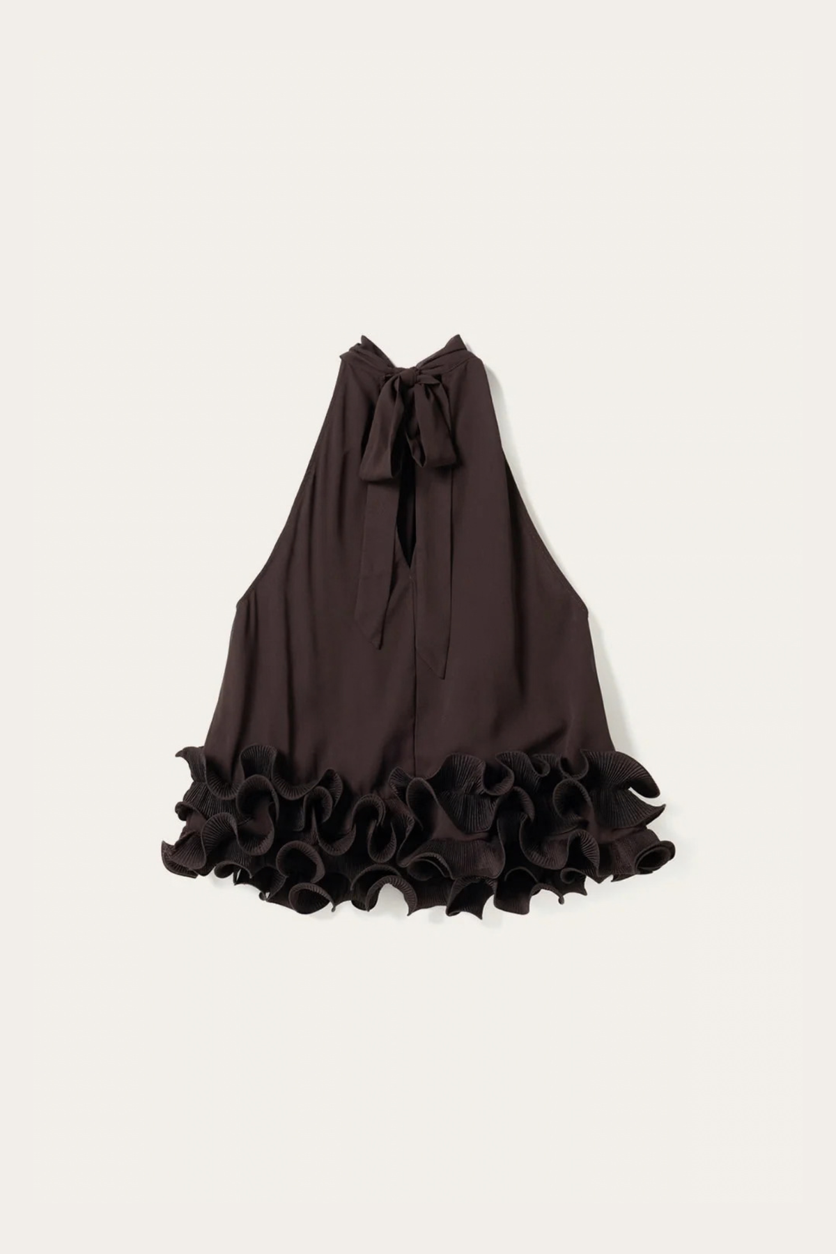 MARJOLAINE BLOUSE - CHOCOLATE