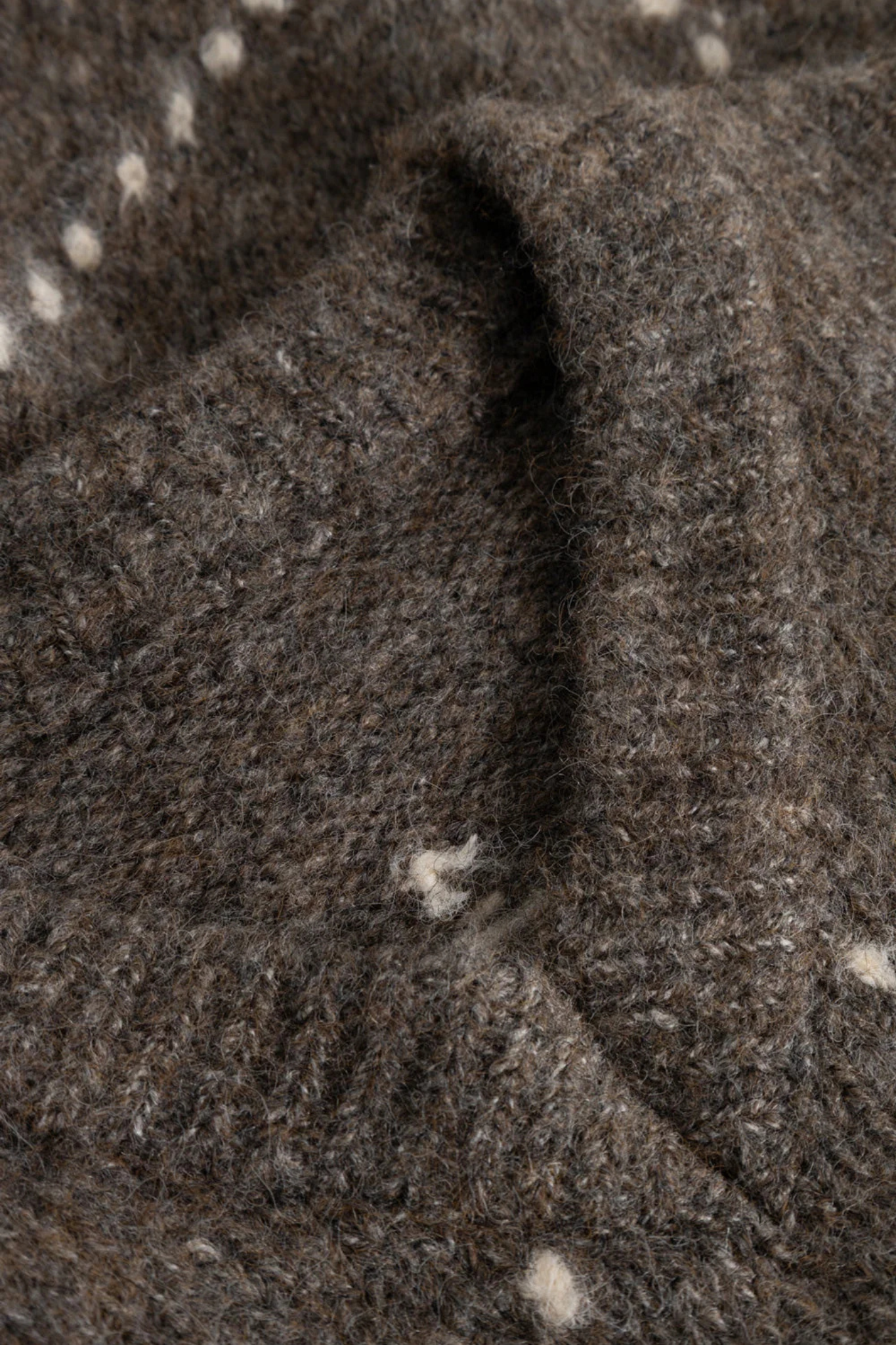 LAI KNIT - ASH BROWN MIX