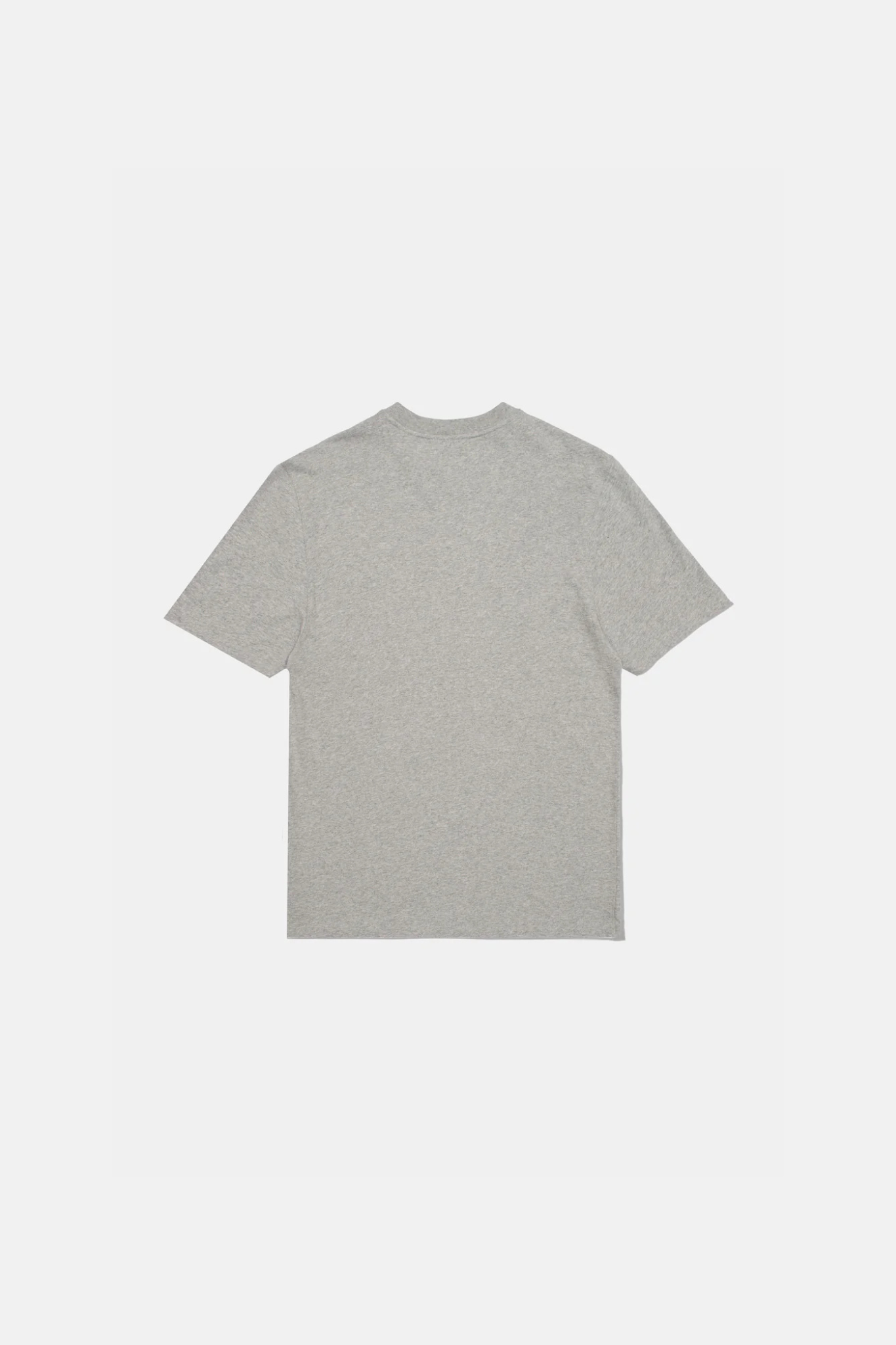 BEST FRIEND PLAIN T-SHIRT - PLAIN LIGHT GREY MELANGE