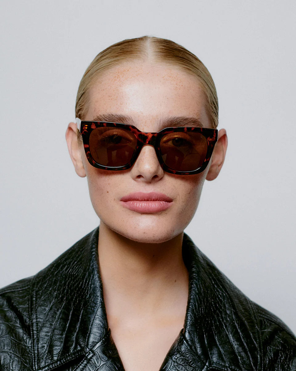 NANCY SUNGLASSES - DEMI TORTOISE