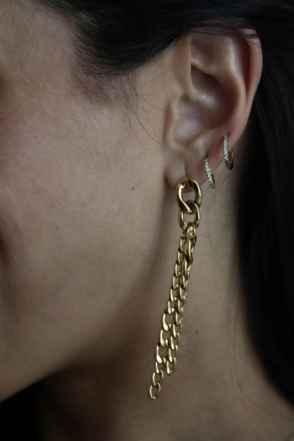 LUCIE EARRINGS - GOLD
