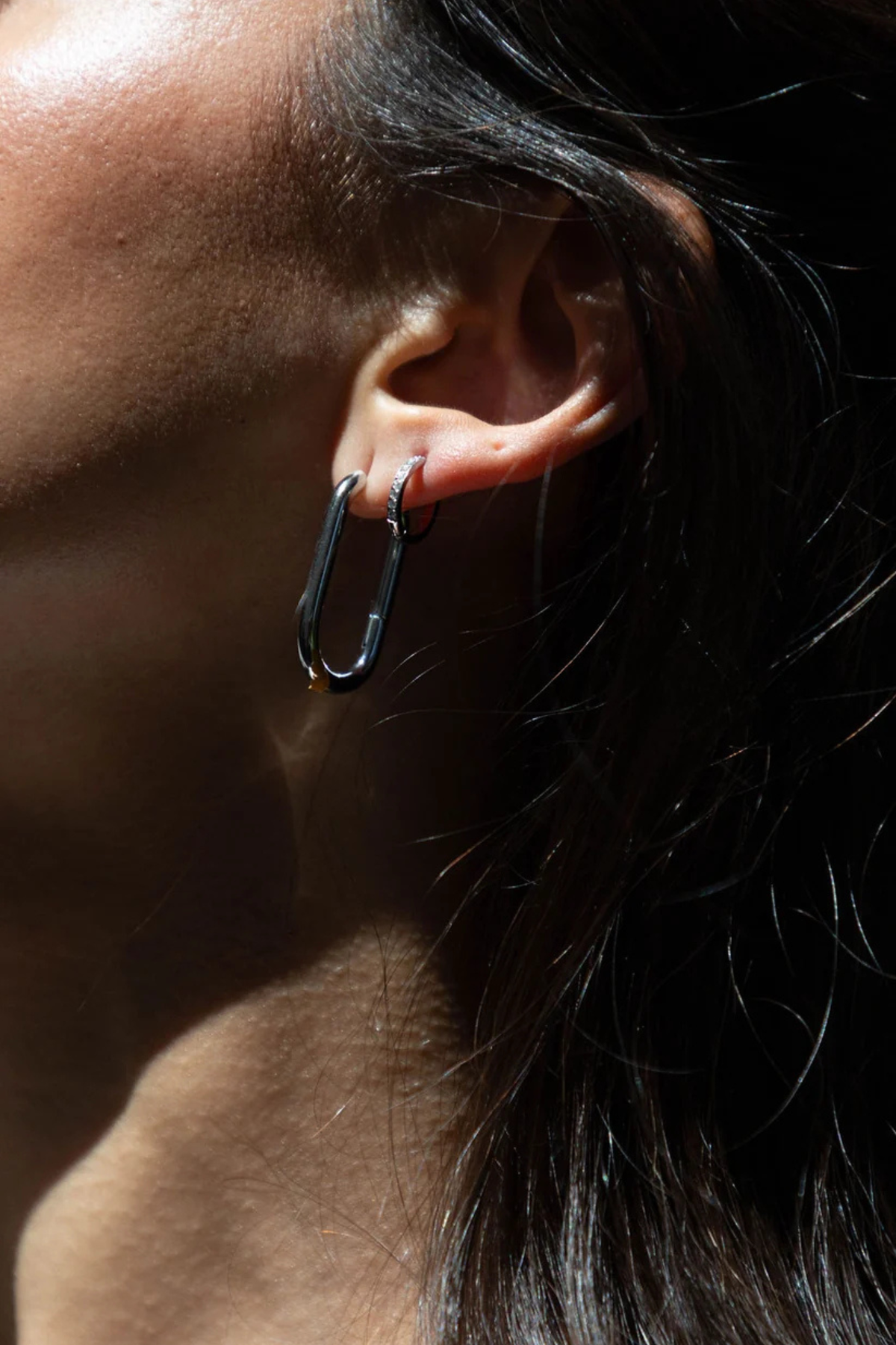 LUCIE EARRINGS - SILVER