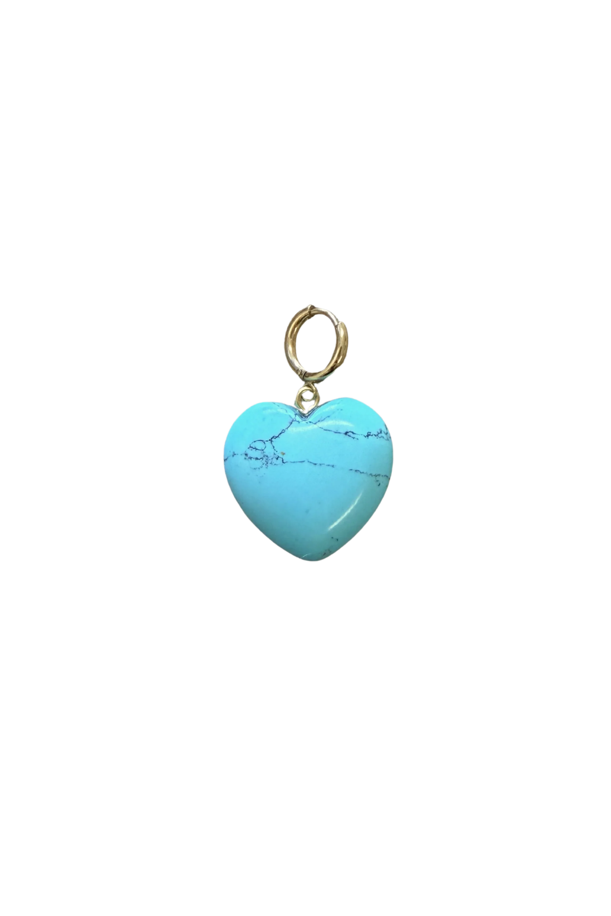 HEART PENDANT - TURQUOISE