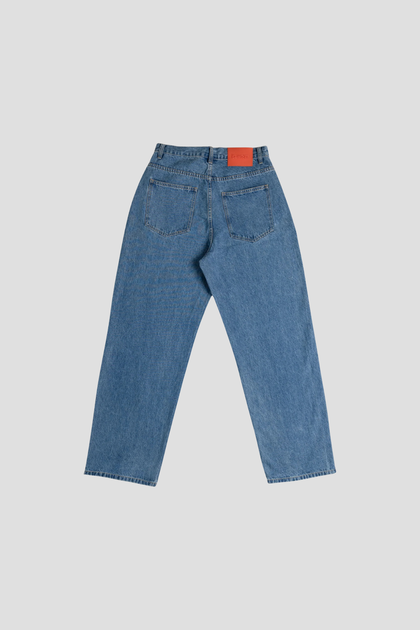 SUPER LOOSE JEANS - MEDIUM BLUE DENIM