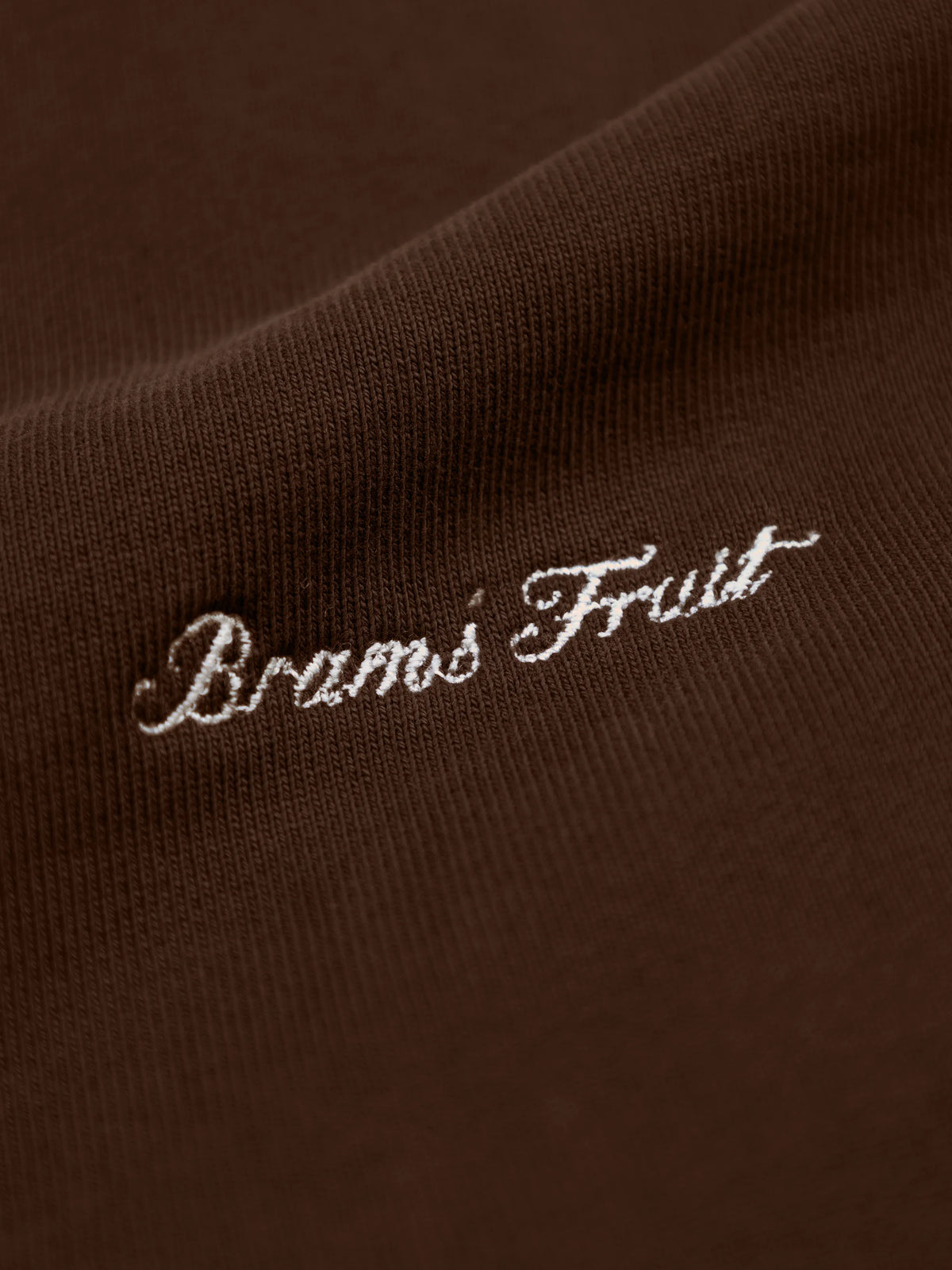 SCRIPT LOGO FULL ZIP - BROWN