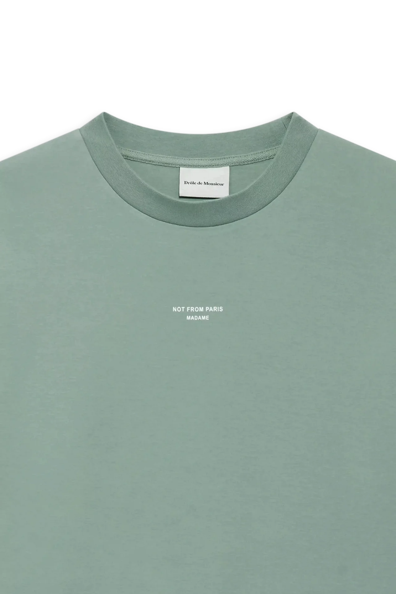 LE T-SHIRT SLOGAN CLASSIQUE - WATER GREEN