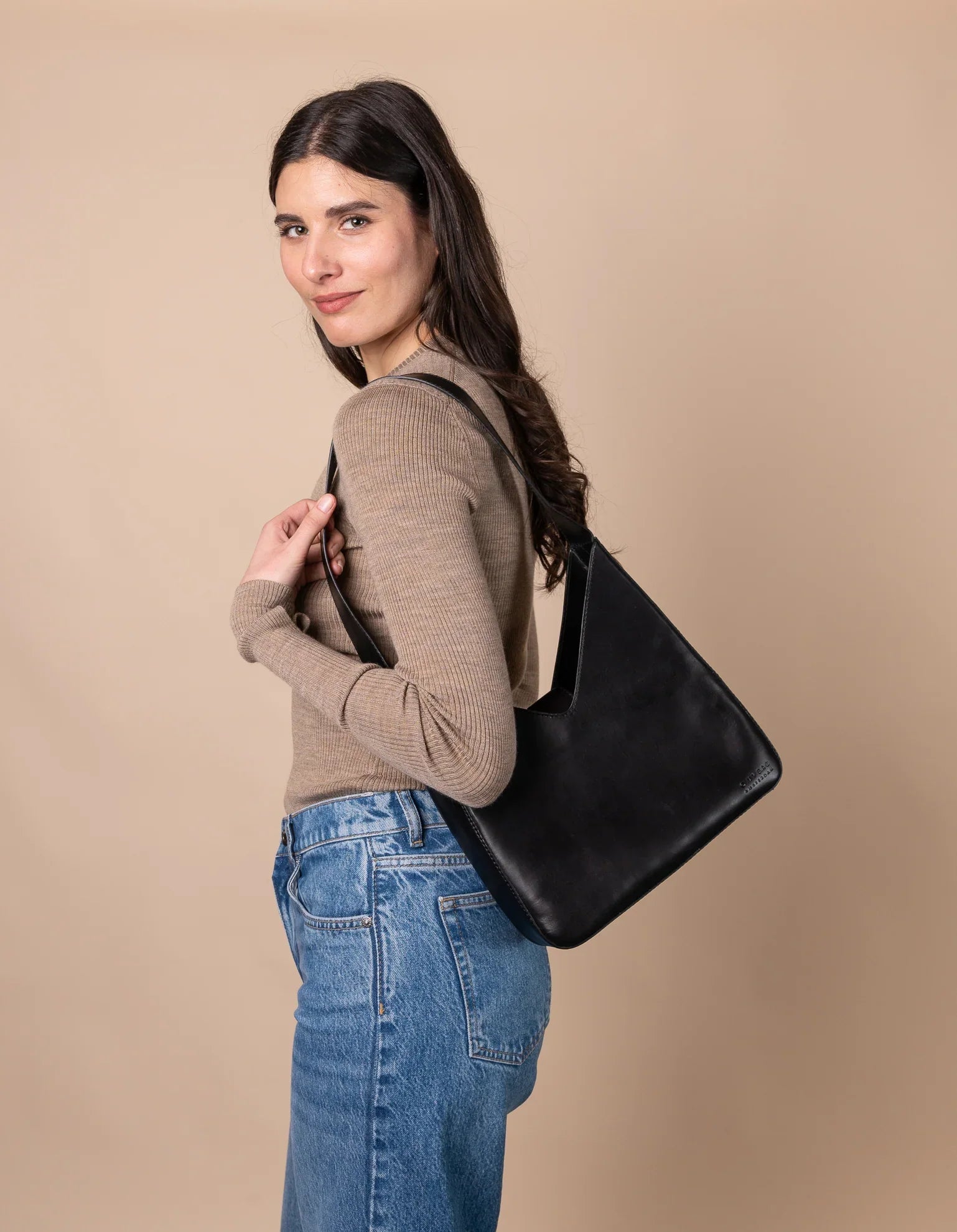 VICKY BAG - BLACK CLASSIC LEATHER