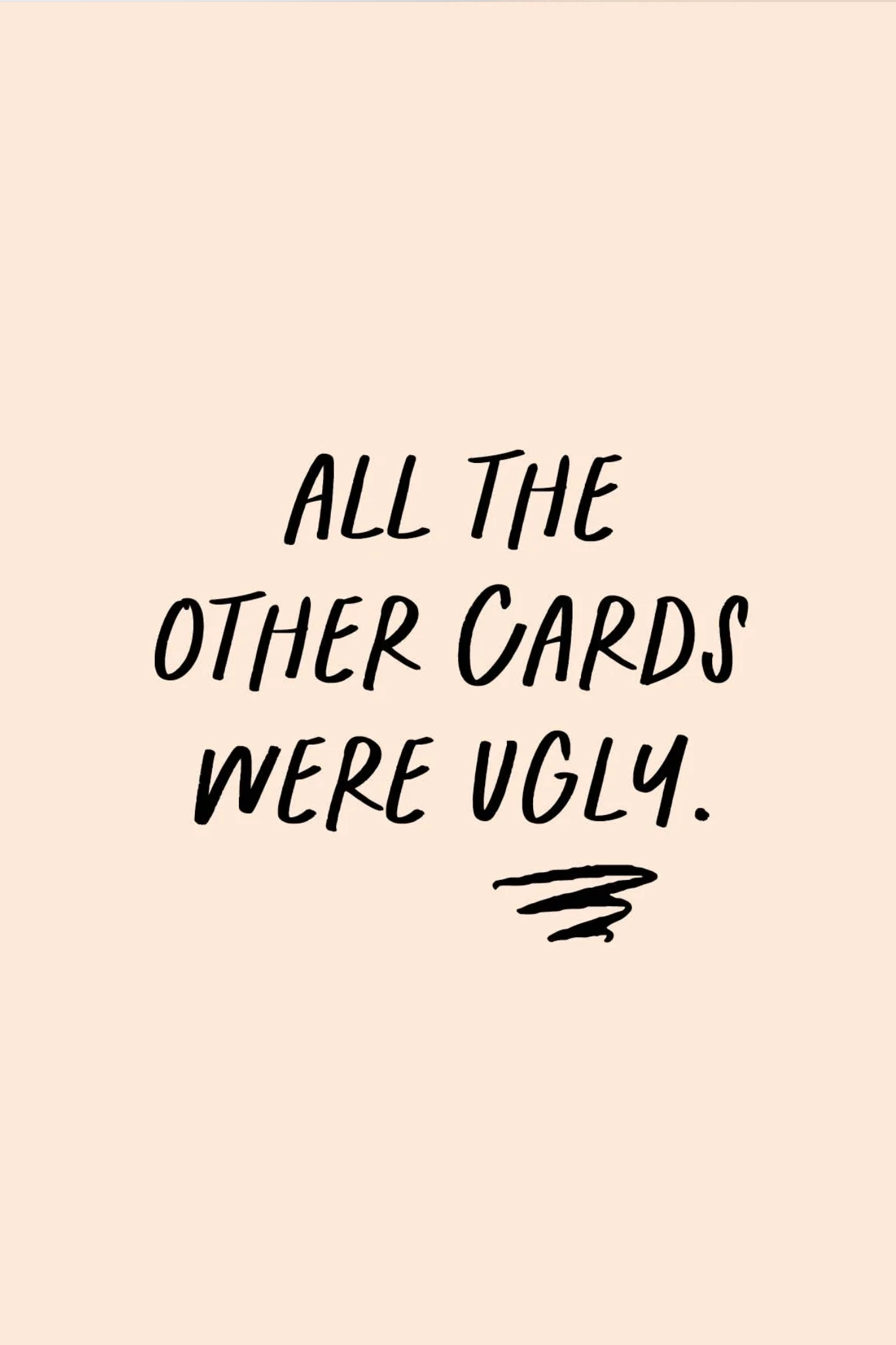 UGLY - POSTCARD