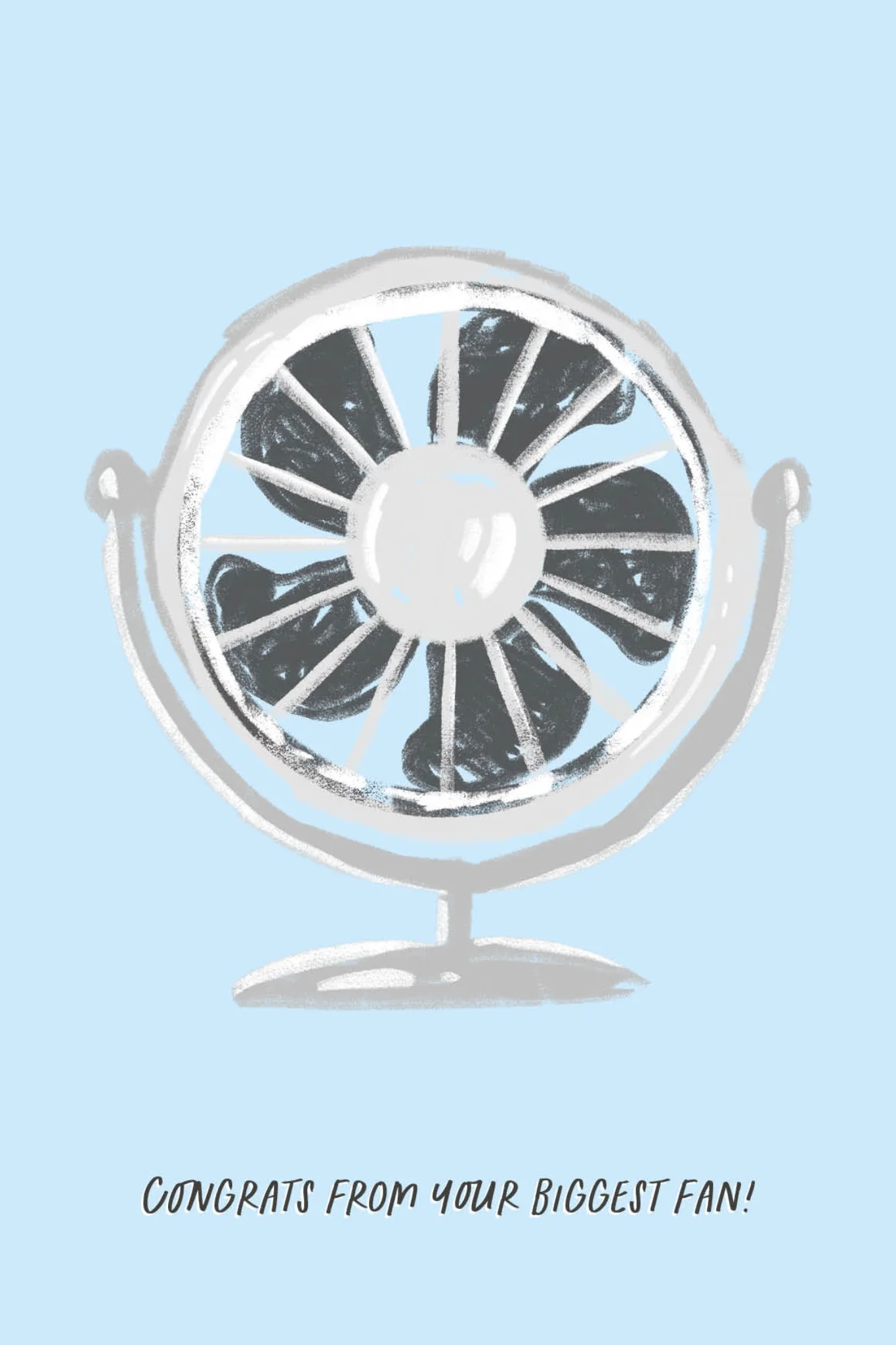 BIGGEST FAN - POSTCARD