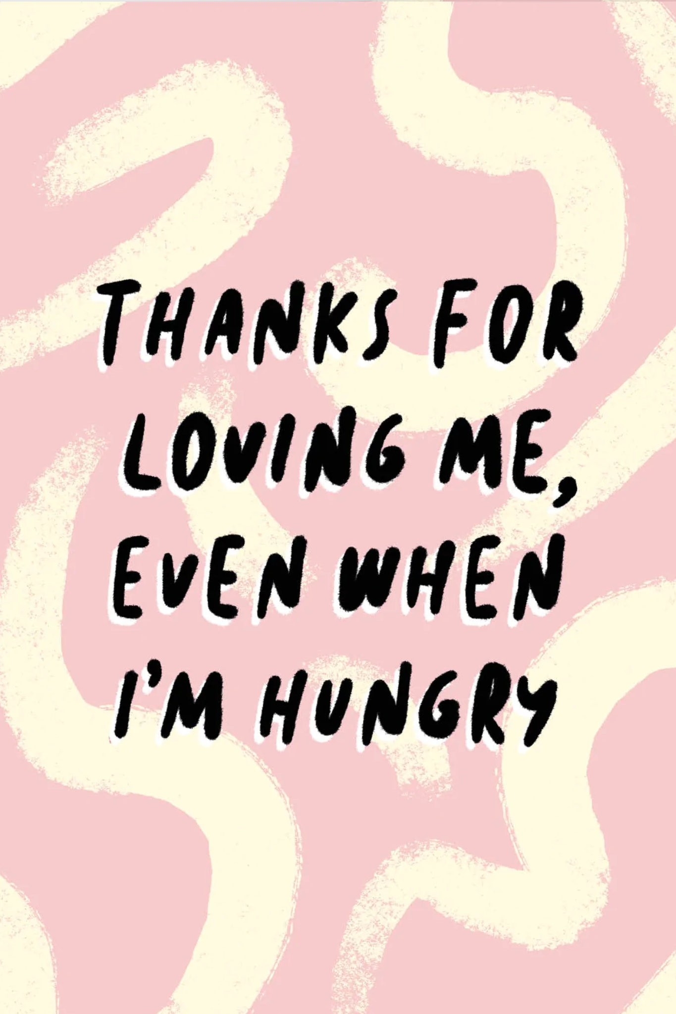 LOVING ME HUNGRY - POSTCARD