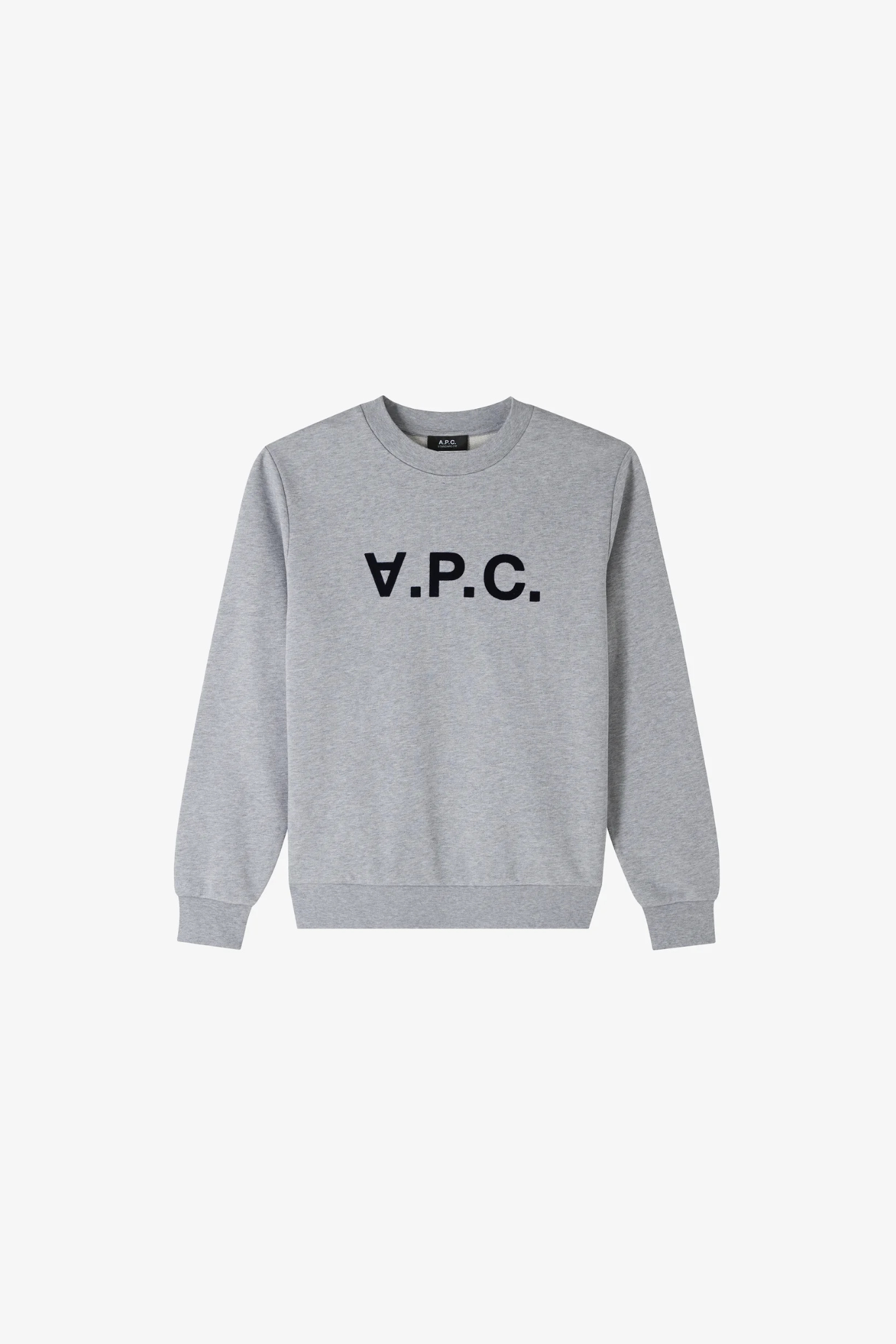 ★韓国の人気★【A.P.C.】★VPC Sweatshirt Heather Gre.y★ ☆韓国の人気☆【A.P.C.】☆VPC Sweatshirt Heather Gre.y☆