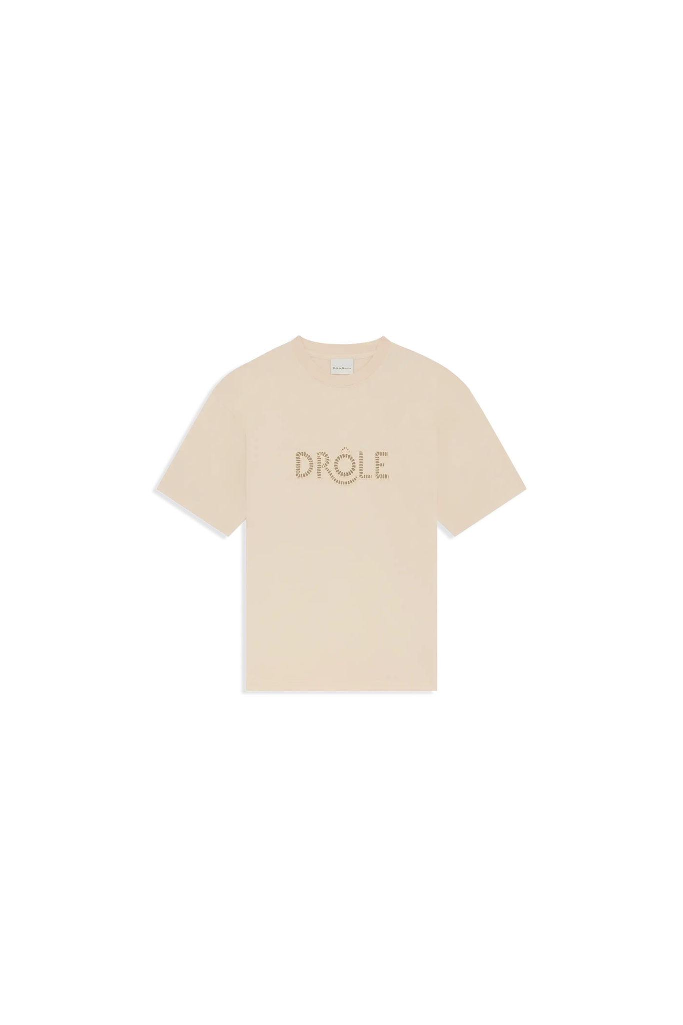 DRÔLE AJOURE T-SHIRT - SAND