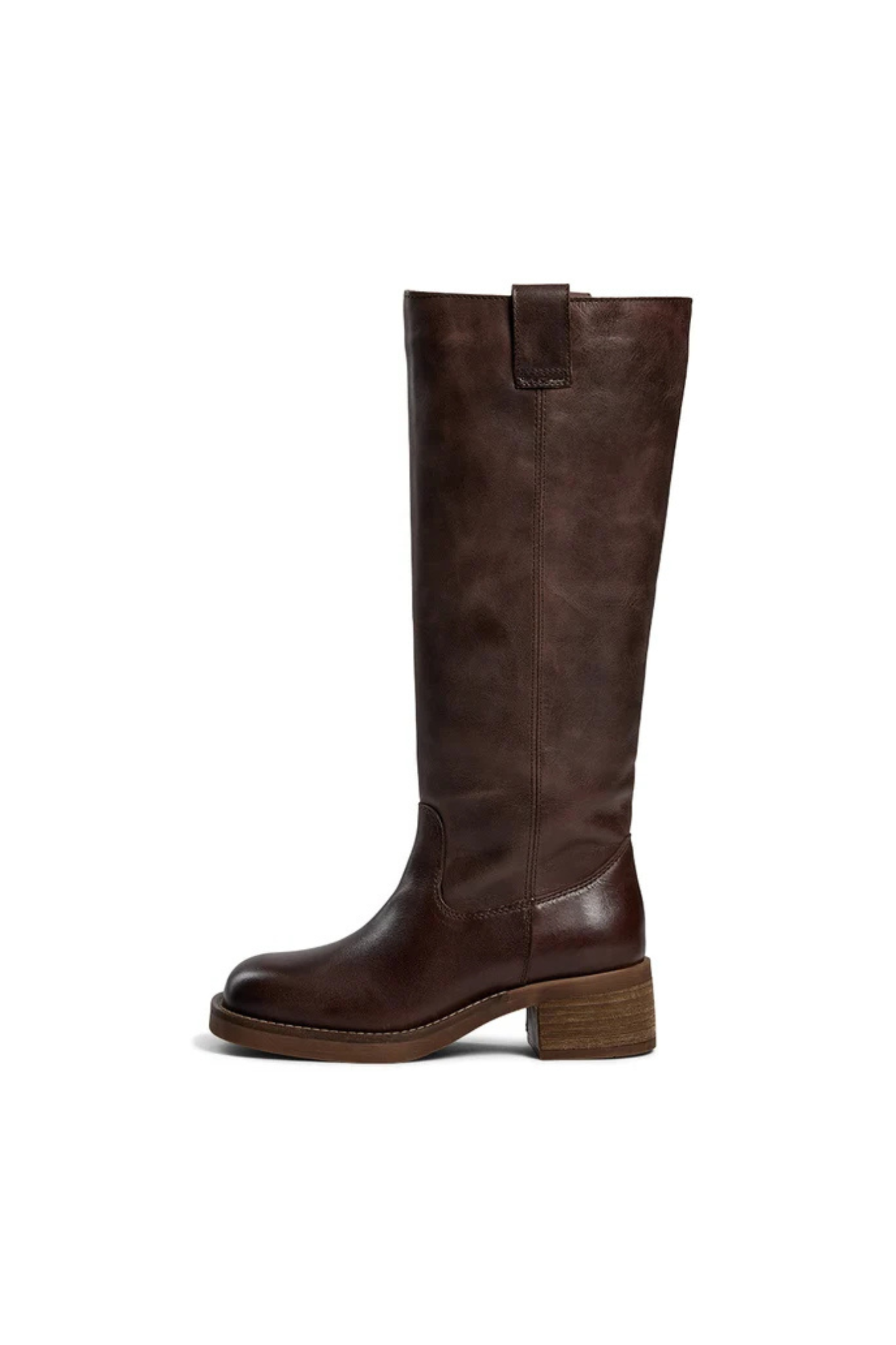 ANNIKA VINTAGE BOOTS - LEATHER BROWN