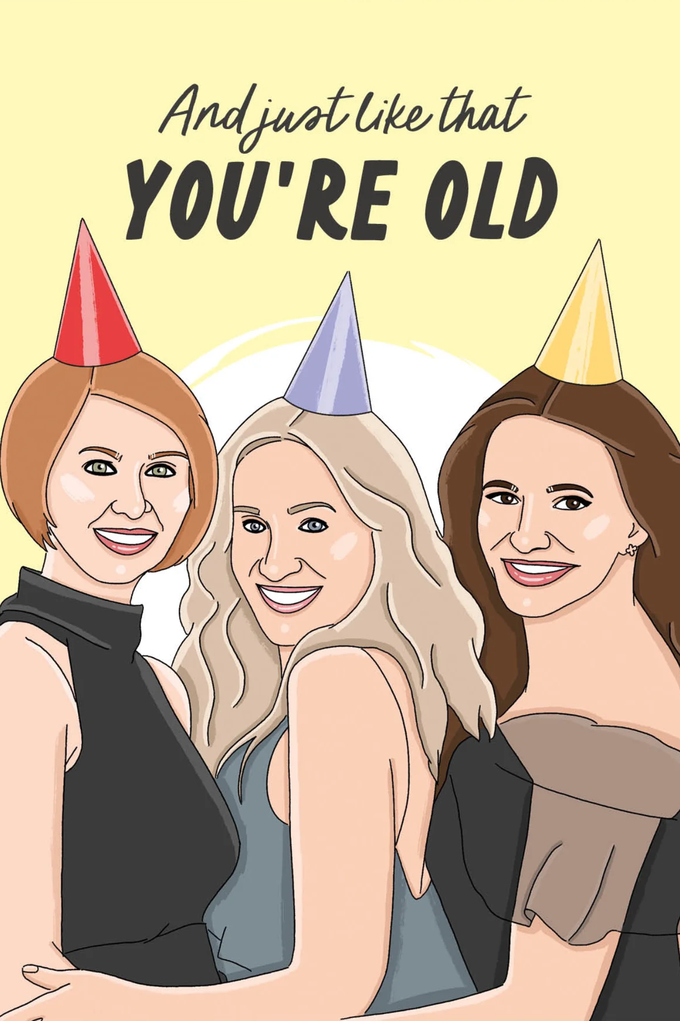 AND JUST LIKE THAT - POSTCARD