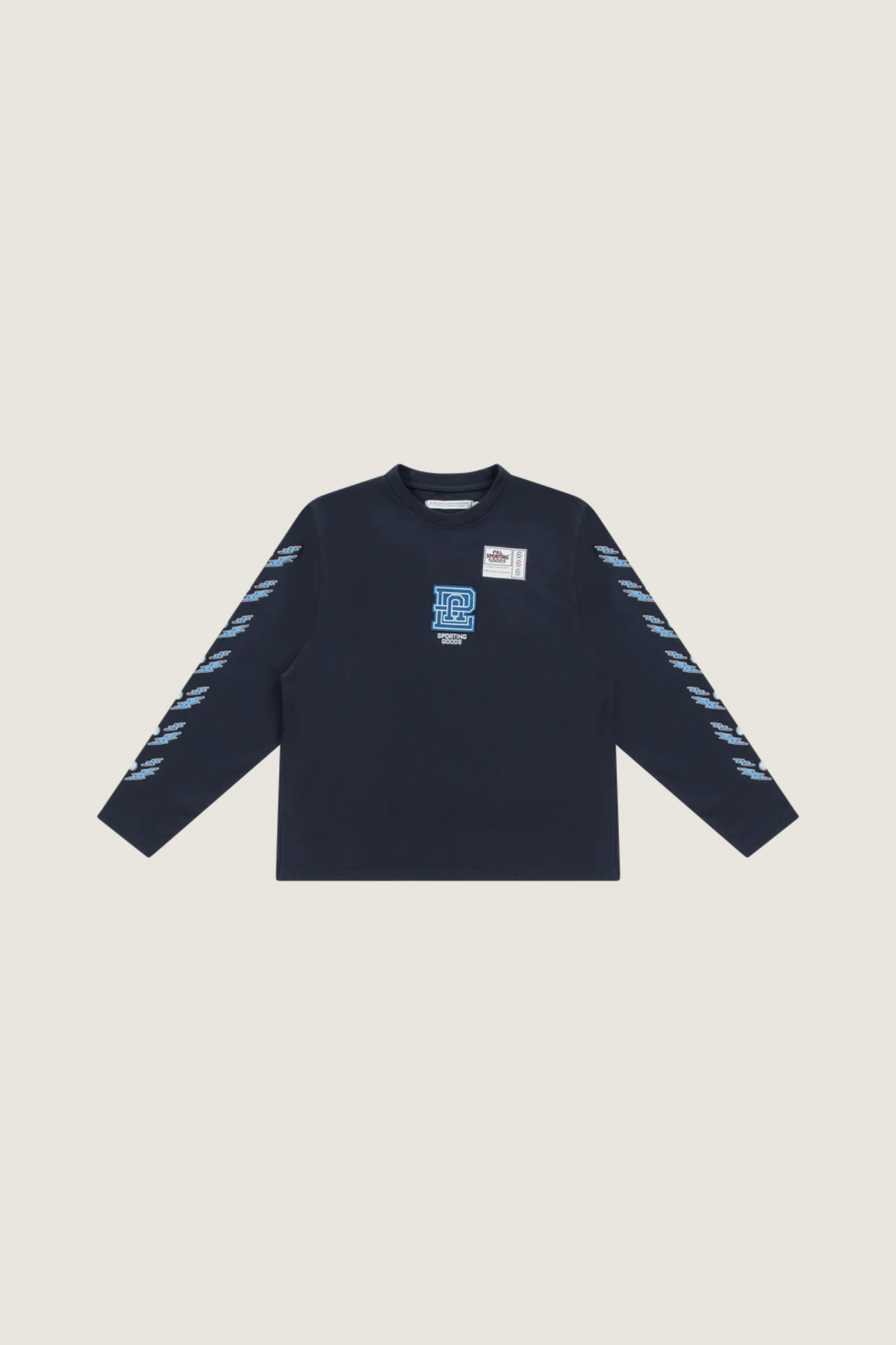 INAZUMA LONGSLEEVE T-SHIRT - NAVY