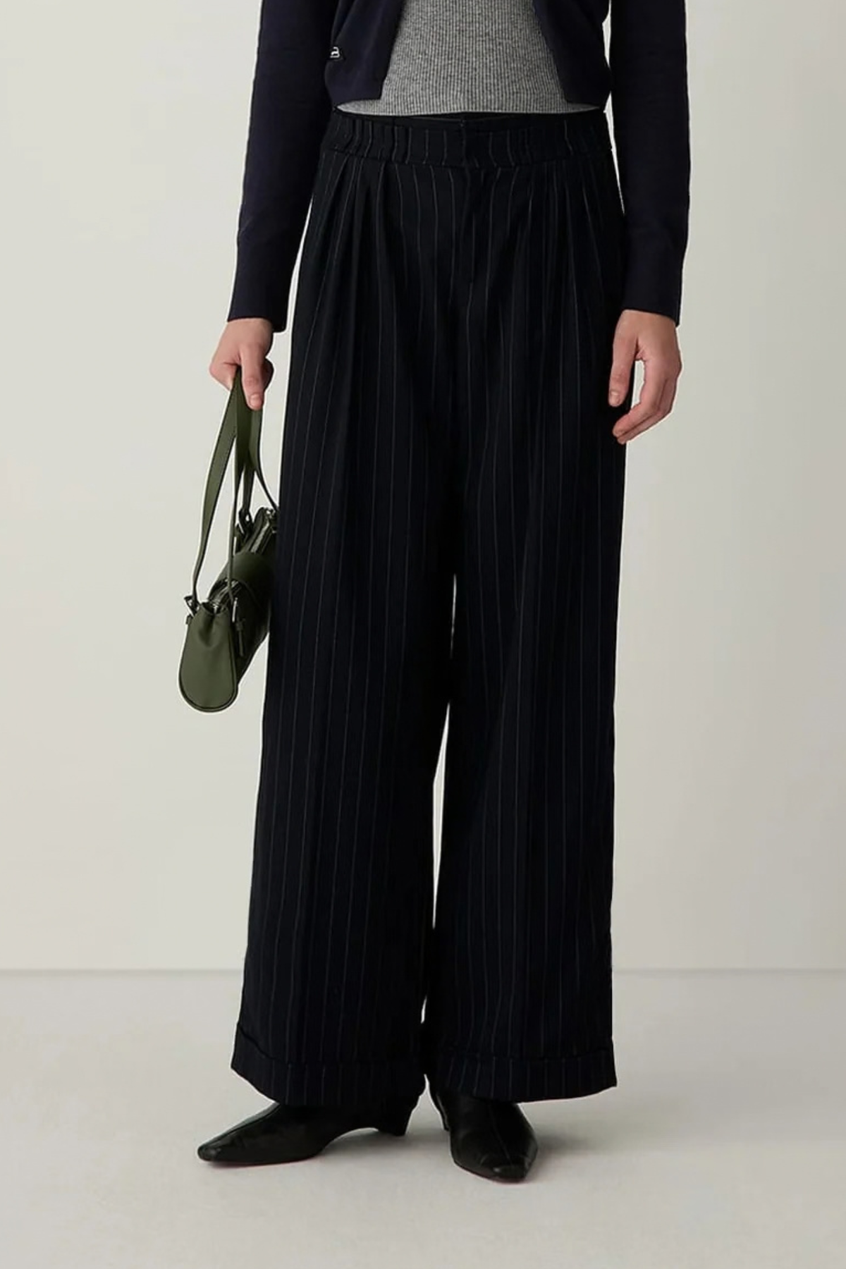 STELLA PANTS - NAVY BLUE