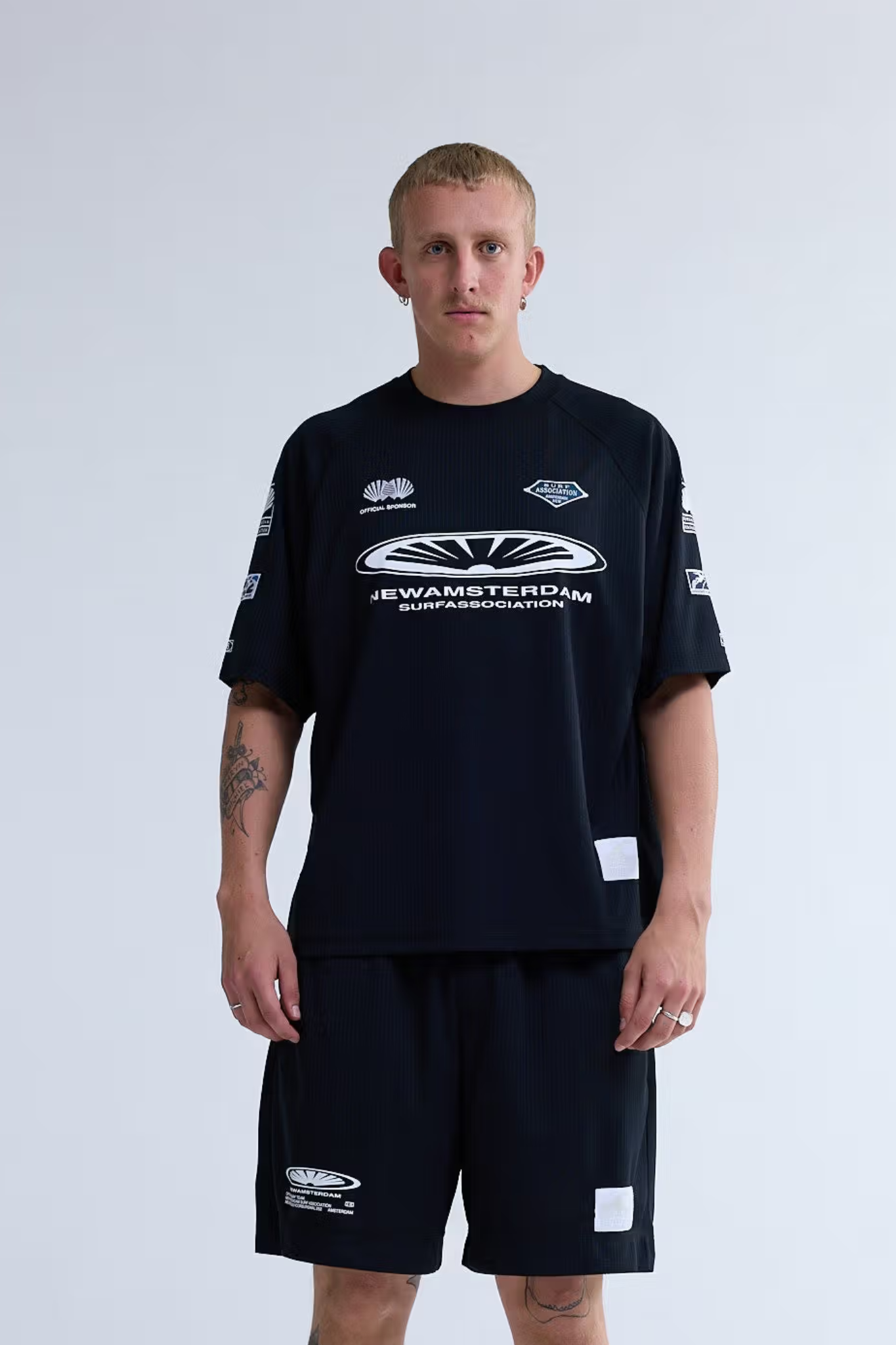 COMPETITION JERSEY T-SHIRT - BLACK